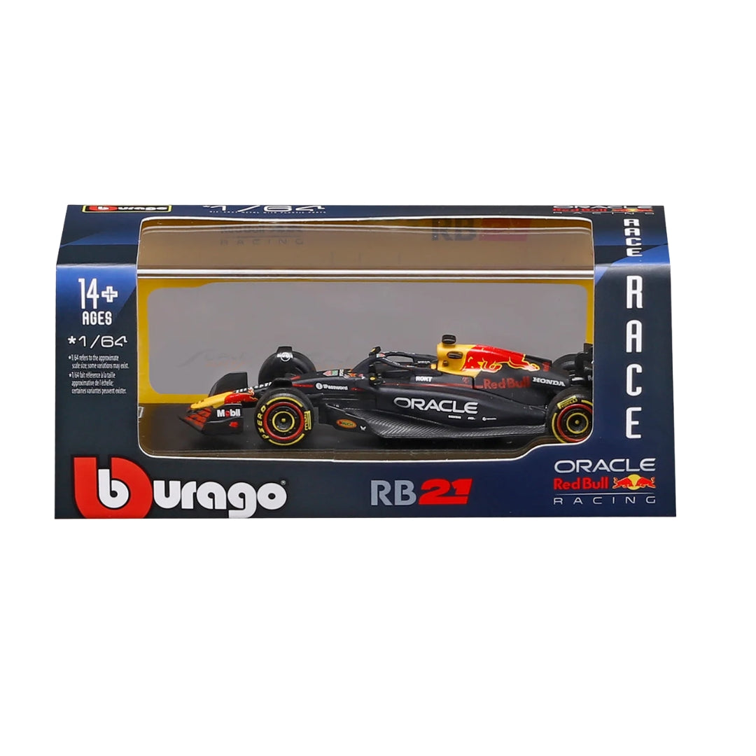 Official Bburago 2025 Red Bull RB21 1 Max Verstappen - Scale 1 : 64 Diecast Scale Model