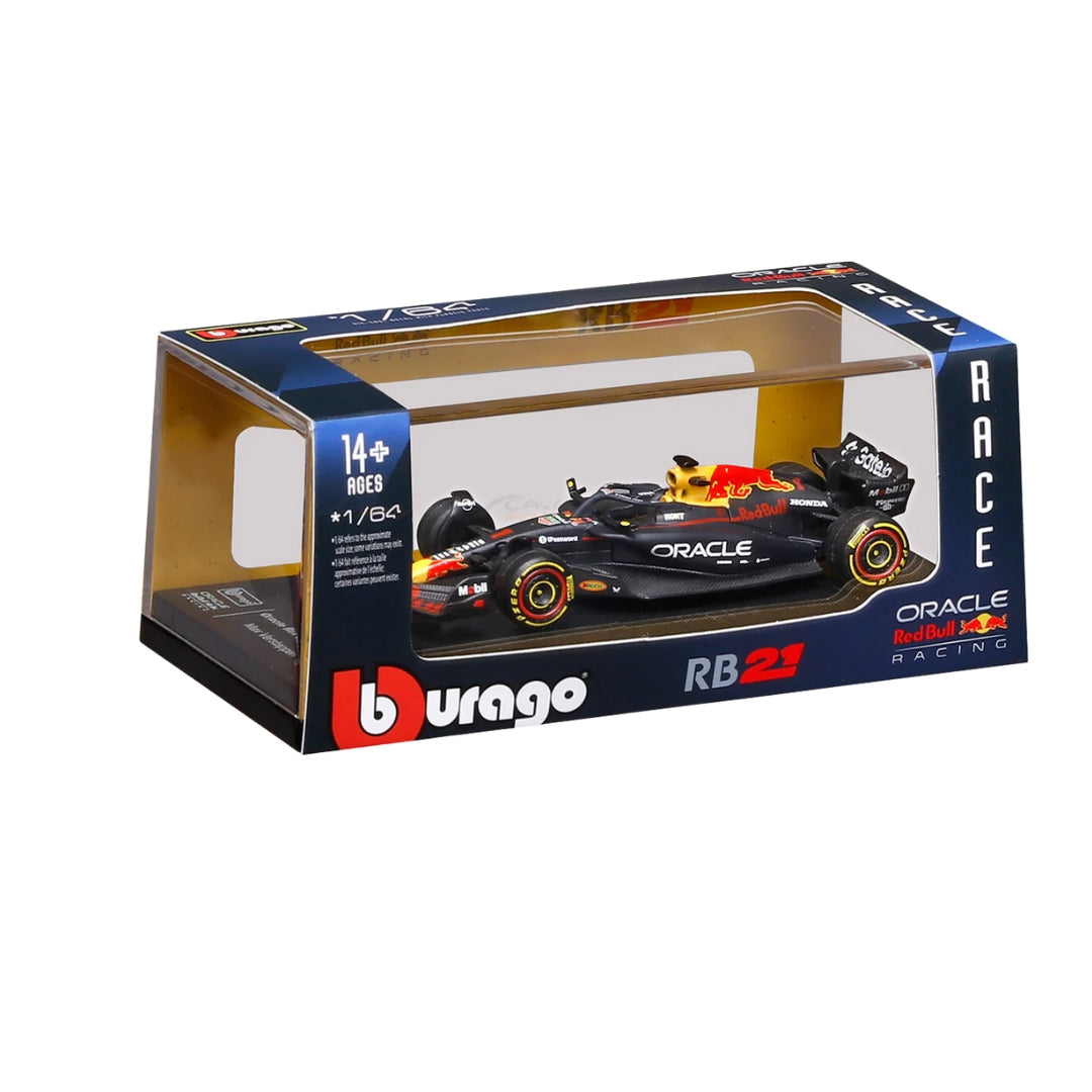 Official Bburago 2025 Red Bull RB21 1 Max Verstappen - Scale 1 : 64 Diecast Scale Model