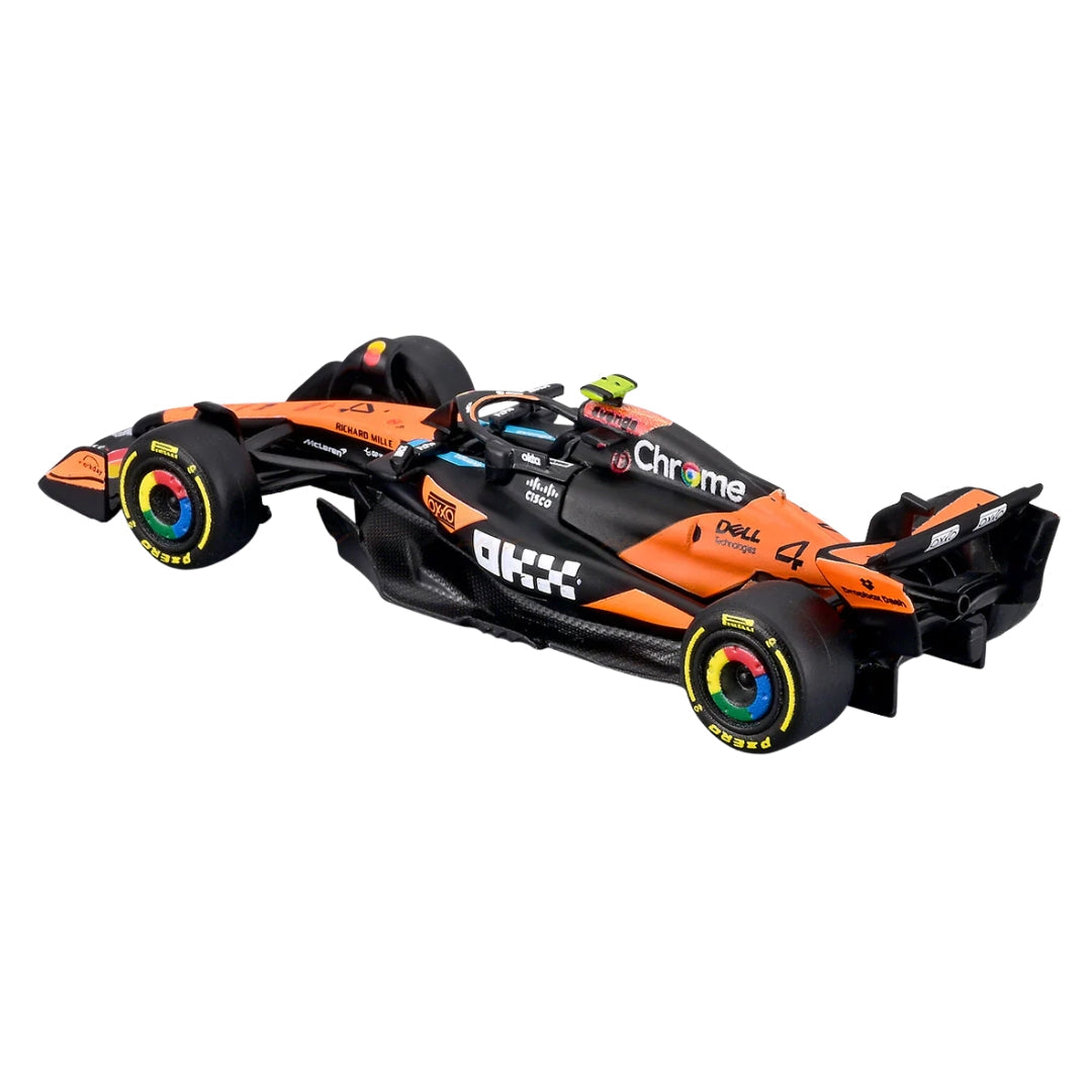 Official Bburago 2025  McLaren MCL39 Australia GP 4 Lando Norris Australia GP - Scale 1 : 64 Diecast Scale Model