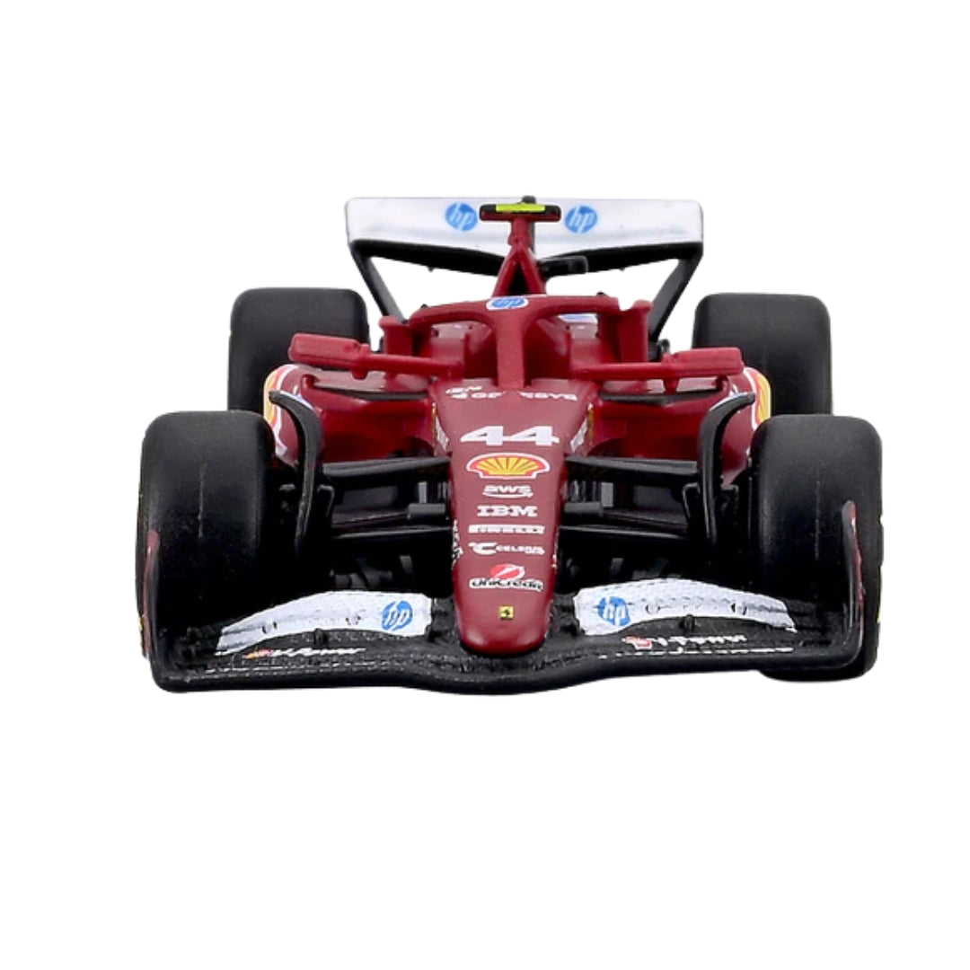 Official Bburago 2025 Ferrari SF-25 No 44 Lewis Hamilton Australia GP - Scale 1 : 64 Diecast Scale Model