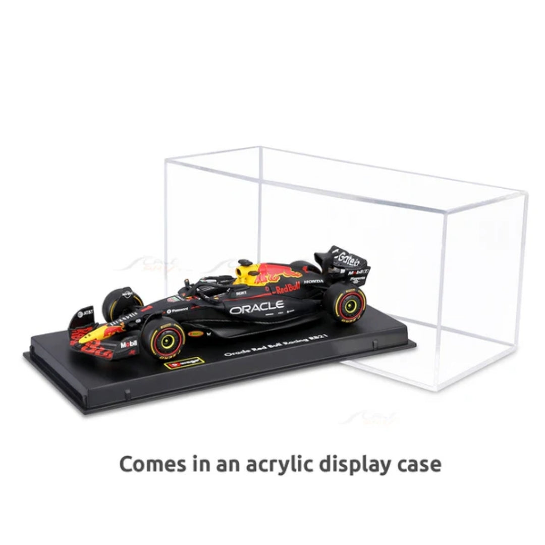 Official Bburago 2025 RedBull RB-21 No. 1 Max Verstappen  Bahrain GP - Scale 1 : 43 Diecast Scale Model