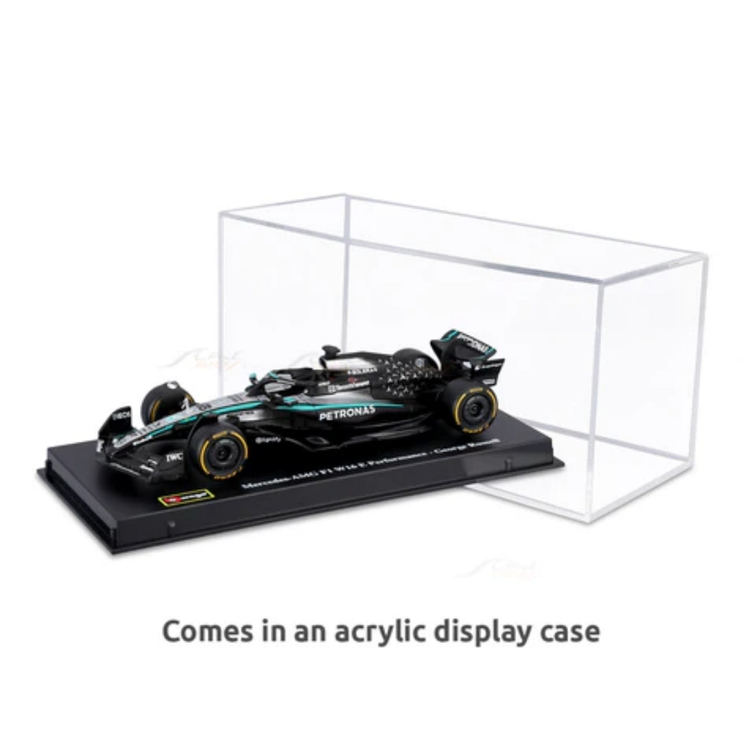 Official Bburago 2025 Mercedes-AMG W16 63 George Russell Australia GP - Scale 1 : 43 Diecast Scale Model