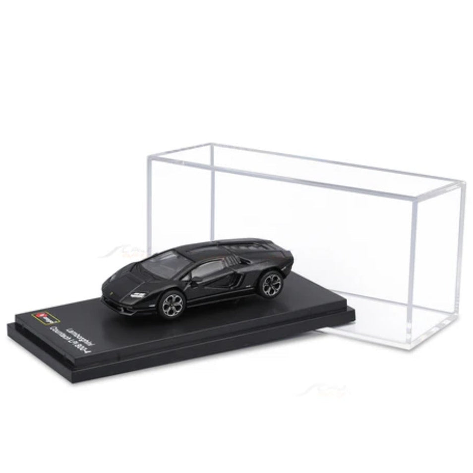 Official Bburago Scale 1 : 64 Diecast Scale Model - Lamborghini Countach LPI 800-4 Black