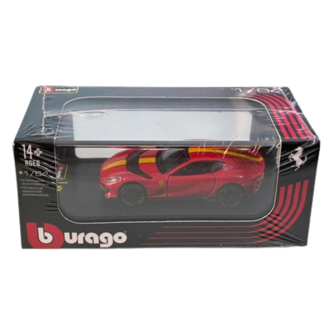Official Bburago Scale 1 : 64 Diecast Scale Model - Ferrari 812 Competizione
