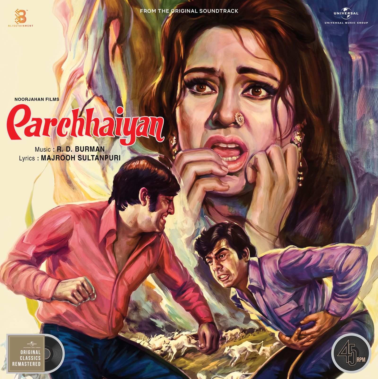 R.D Burman - Parchhaiyan (Colored Disc) (Pre Order)