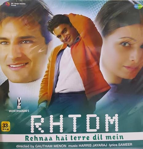 Harris Jayaraj, Vishal Shekhar & Anand Raj Anand- Rehnaa Hai Terre Dil Mein (Pre Order)