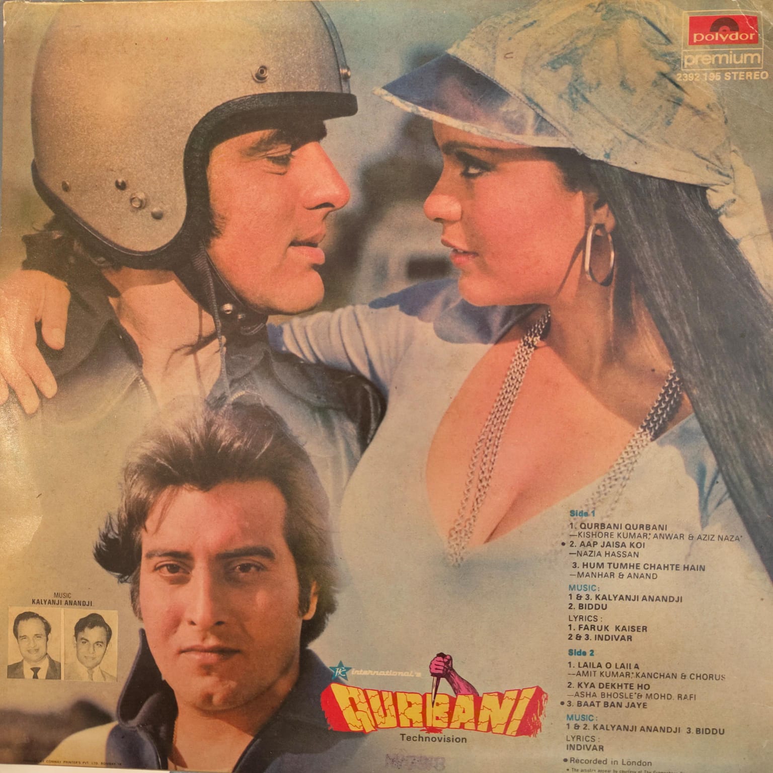 Kalyanji Anandji* & Biddu – Qurbani (Used Vinyl - NM) NJ Marketplace