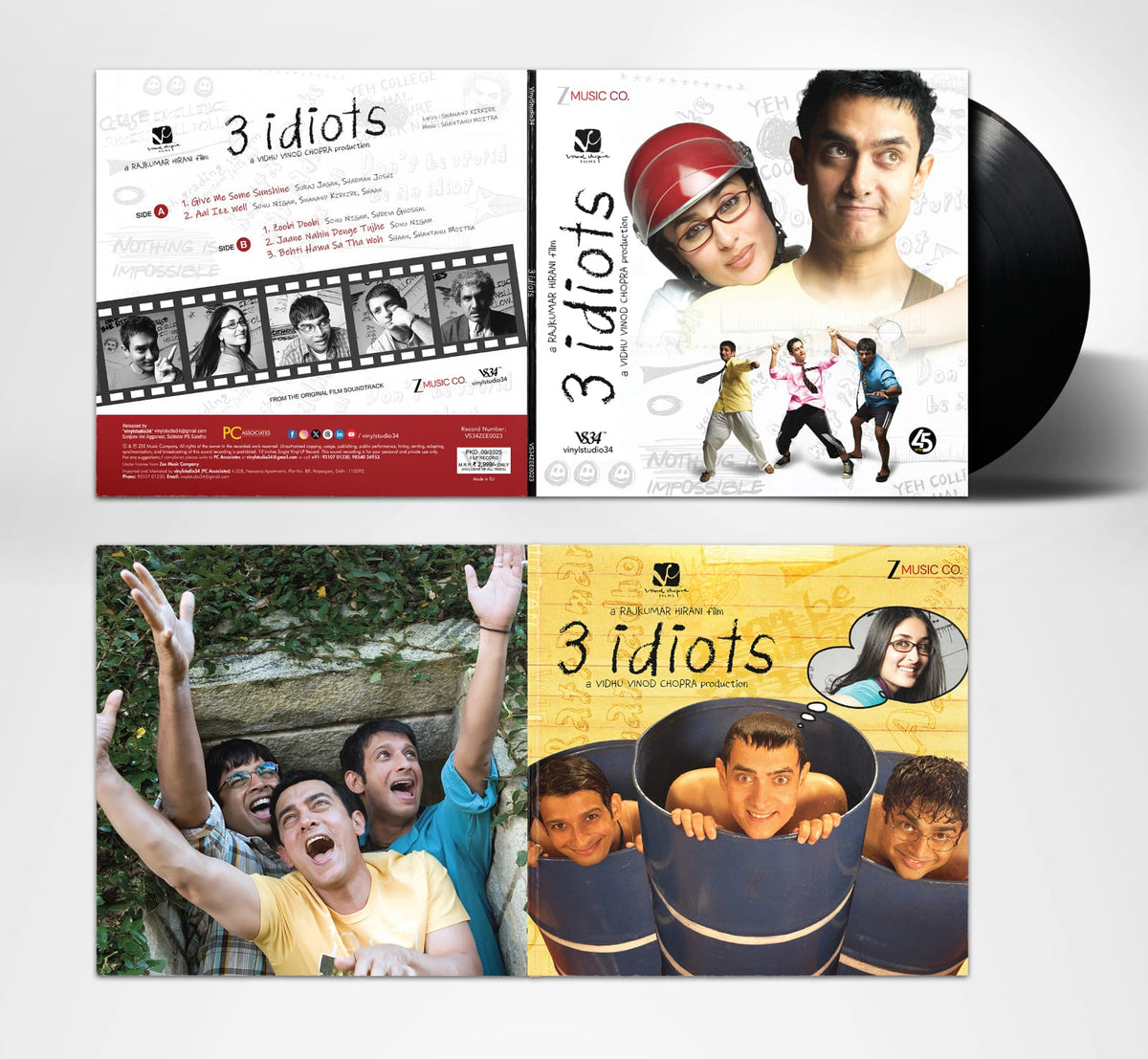 Shantanu Moitra – 3 Idiots (Original Motion Picture Soundtrack) (Pre Order)