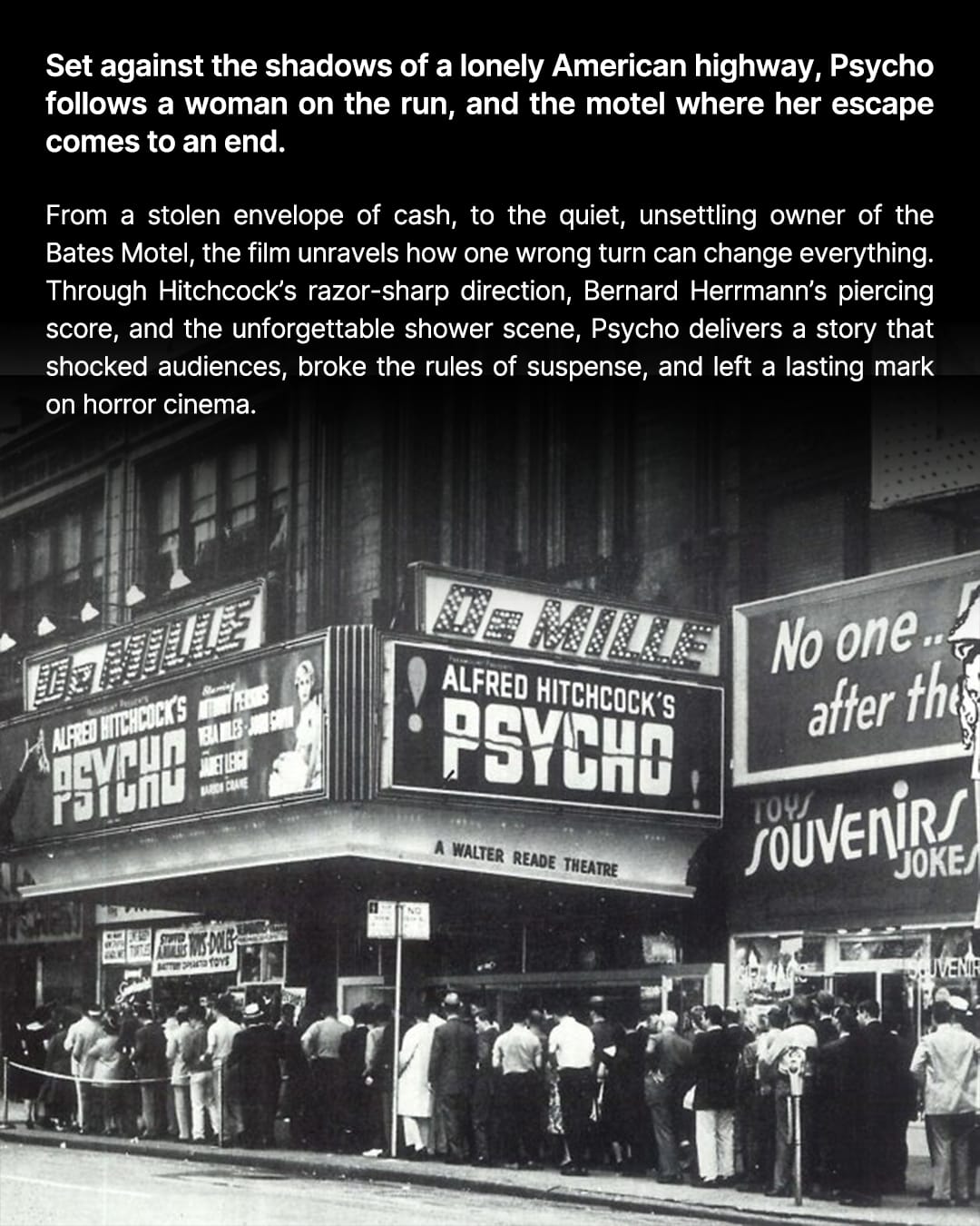 Psycho (1960) Film Screening at The Revolver Club (Goa) - October 31st, 2026 | 5 PM Onwards