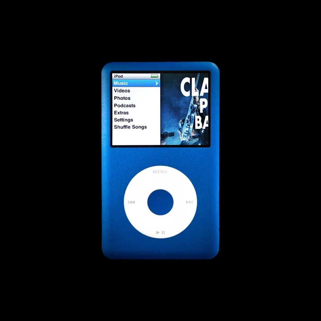 iPod Classic 7th Gen [Blue] [256GB] [Music Player]