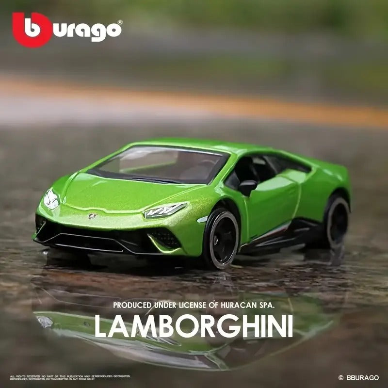 Official Bburago Lamborghini Huracan Perfomante  - 1 : 64 Diecast Scale Model