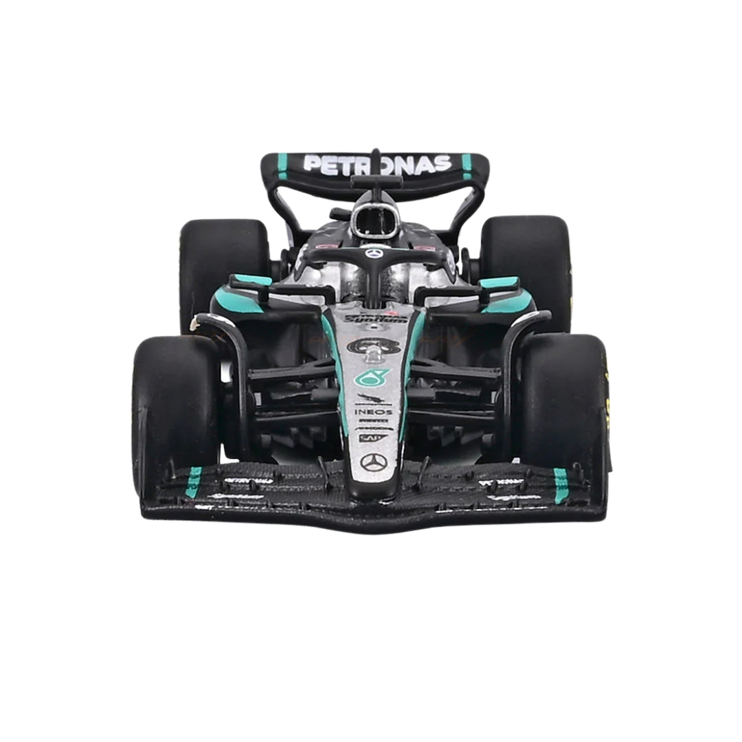 Official Bburago 2025 Mercedes-AMG W16 63 George Russell - Scale 1 : 64 Diecast Scale Model