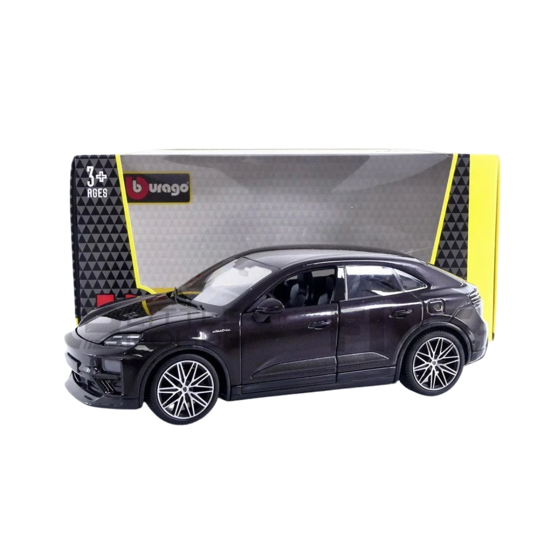 Bburago - 1 : 24 Diecast Scale Model -  Official Licensed Product - Porsche Macan Turbo Electric
