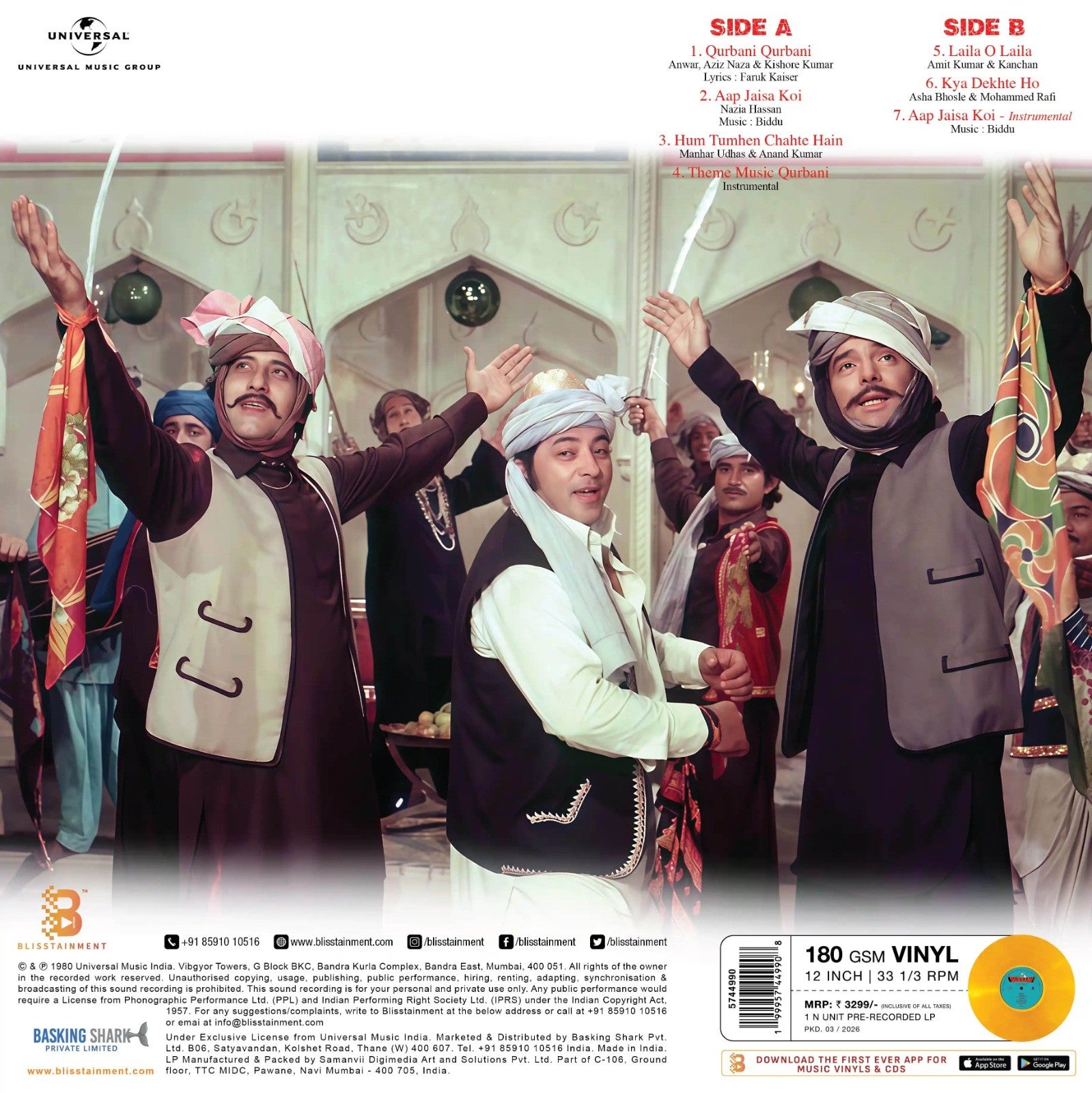 Buy Vinyl Raanjhanaa By A R Rahman | The Revolver Club