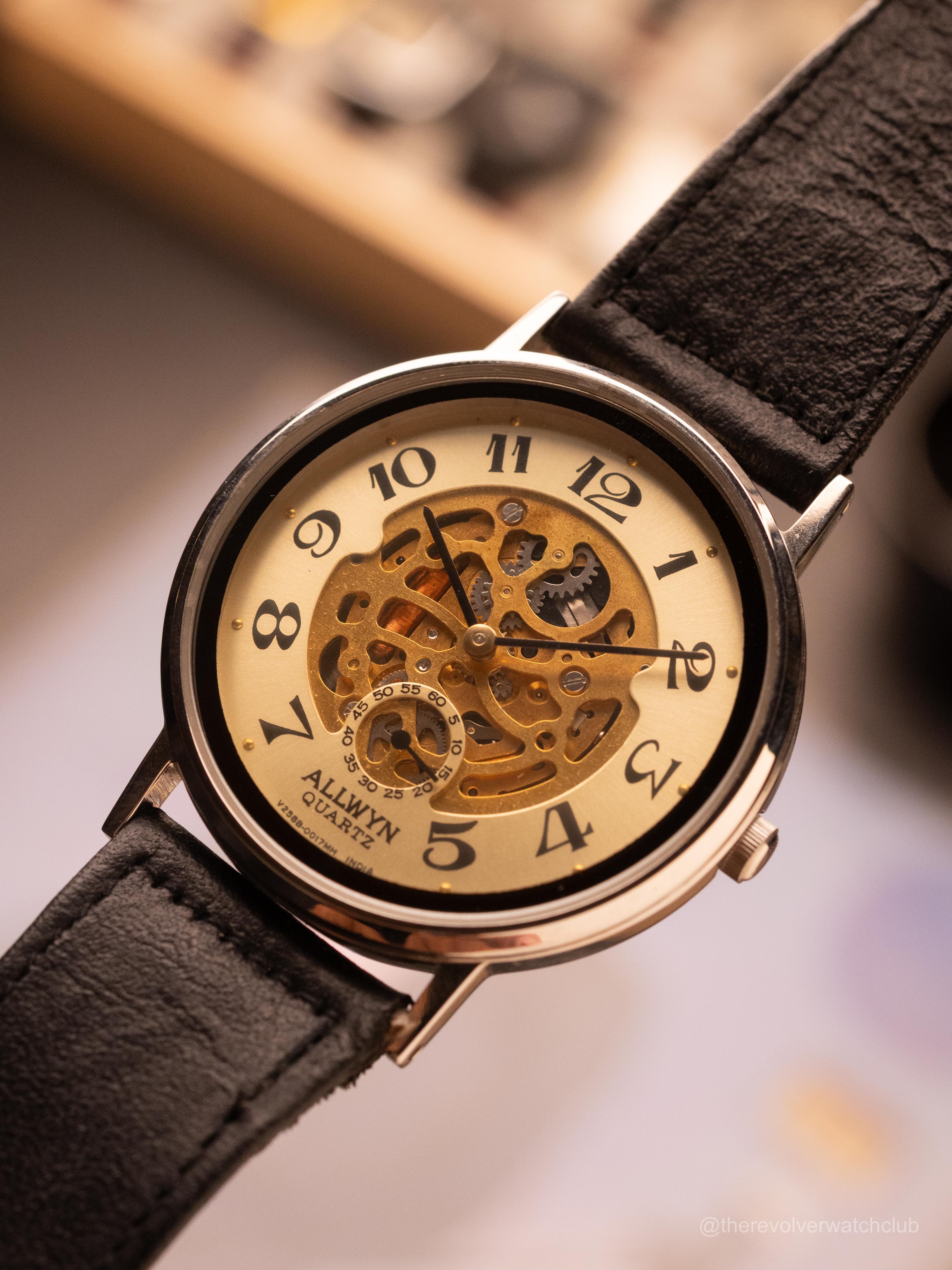 Allwyn Quartz Arabic Very Rare NOS (Ref. V2588-8040) (36mm; Quartz) — image 2