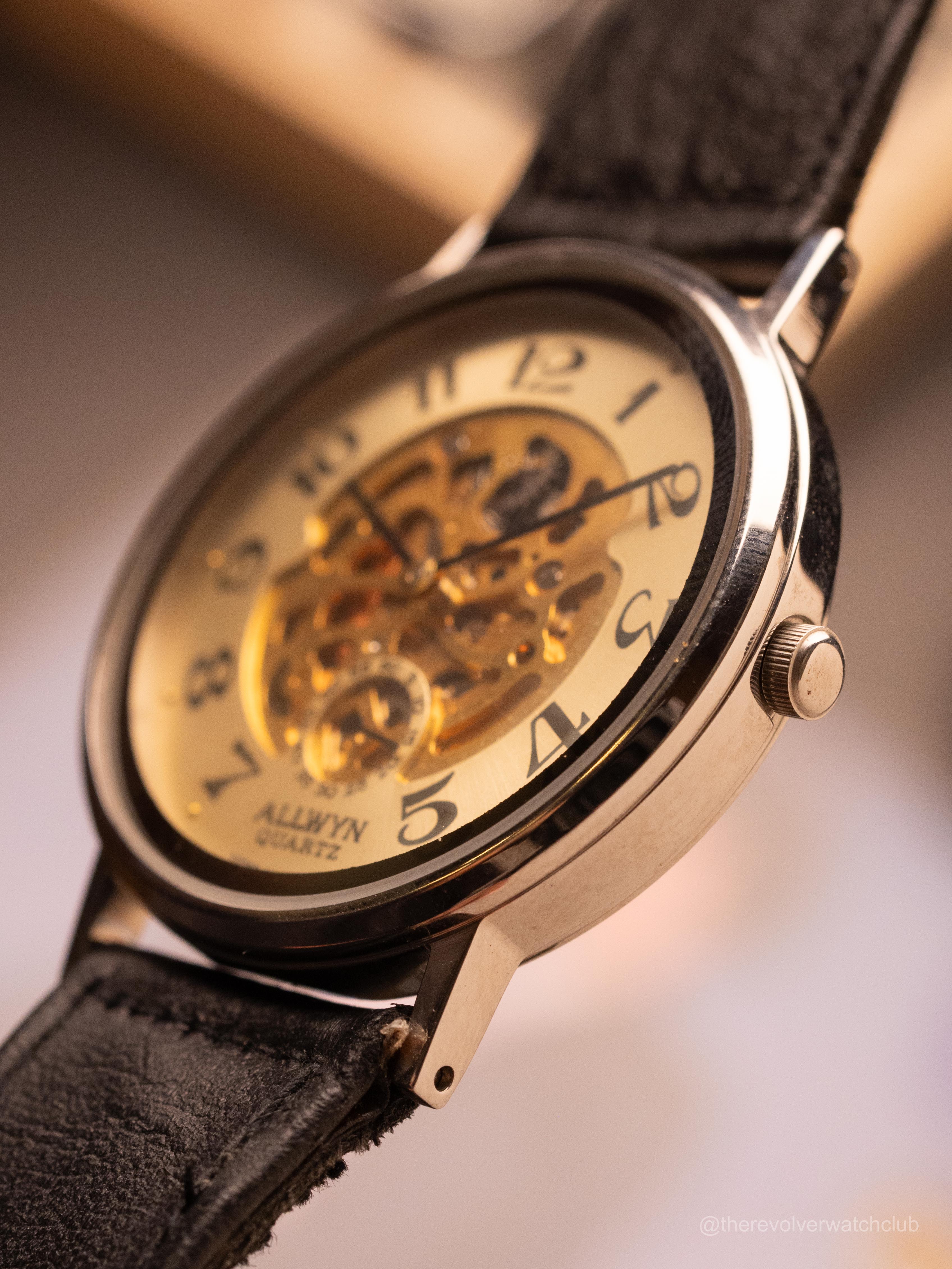 Allwyn Quartz Arabic Very Rare NOS (Ref. V2588-8040) (36mm; Quartz) — image 3