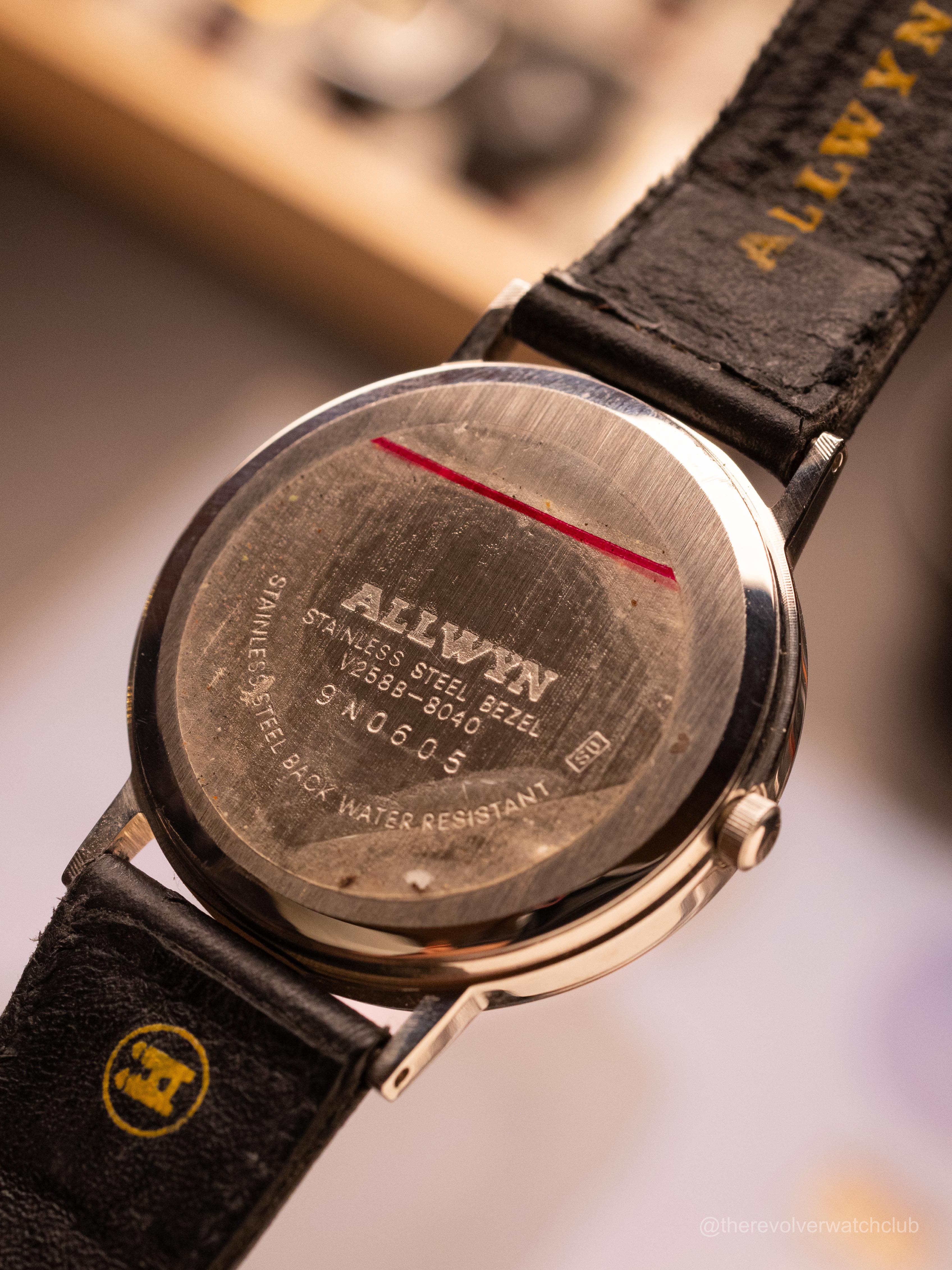 Allwyn Quartz Arabic Very Rare NOS (Ref. V2588-8040) (36mm; Quartz) — image 4