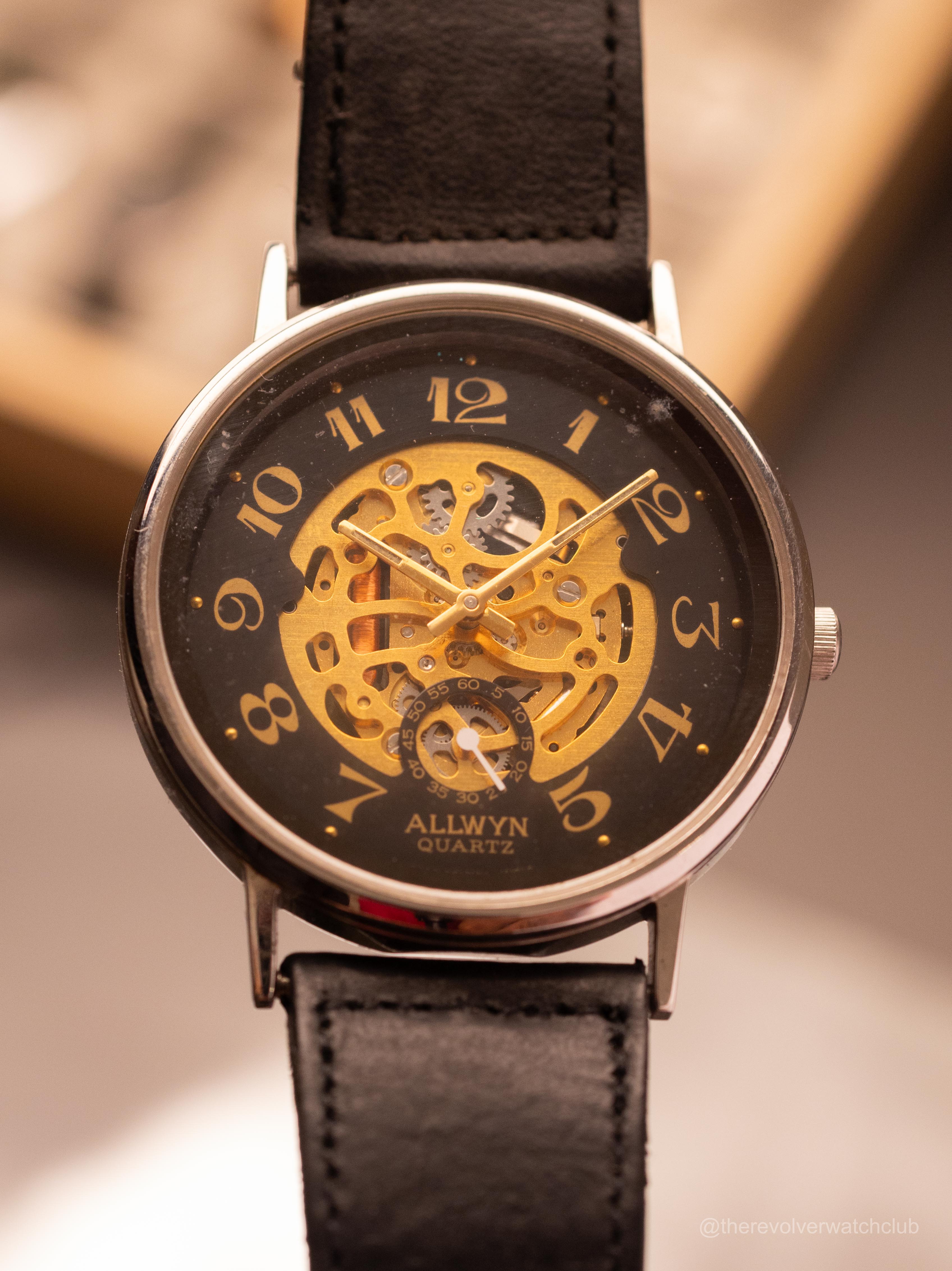 Allwyn Quartz Black Very Rare NOS 2 (Ref. V2588-8040) (36mm; Quartz) — image 1