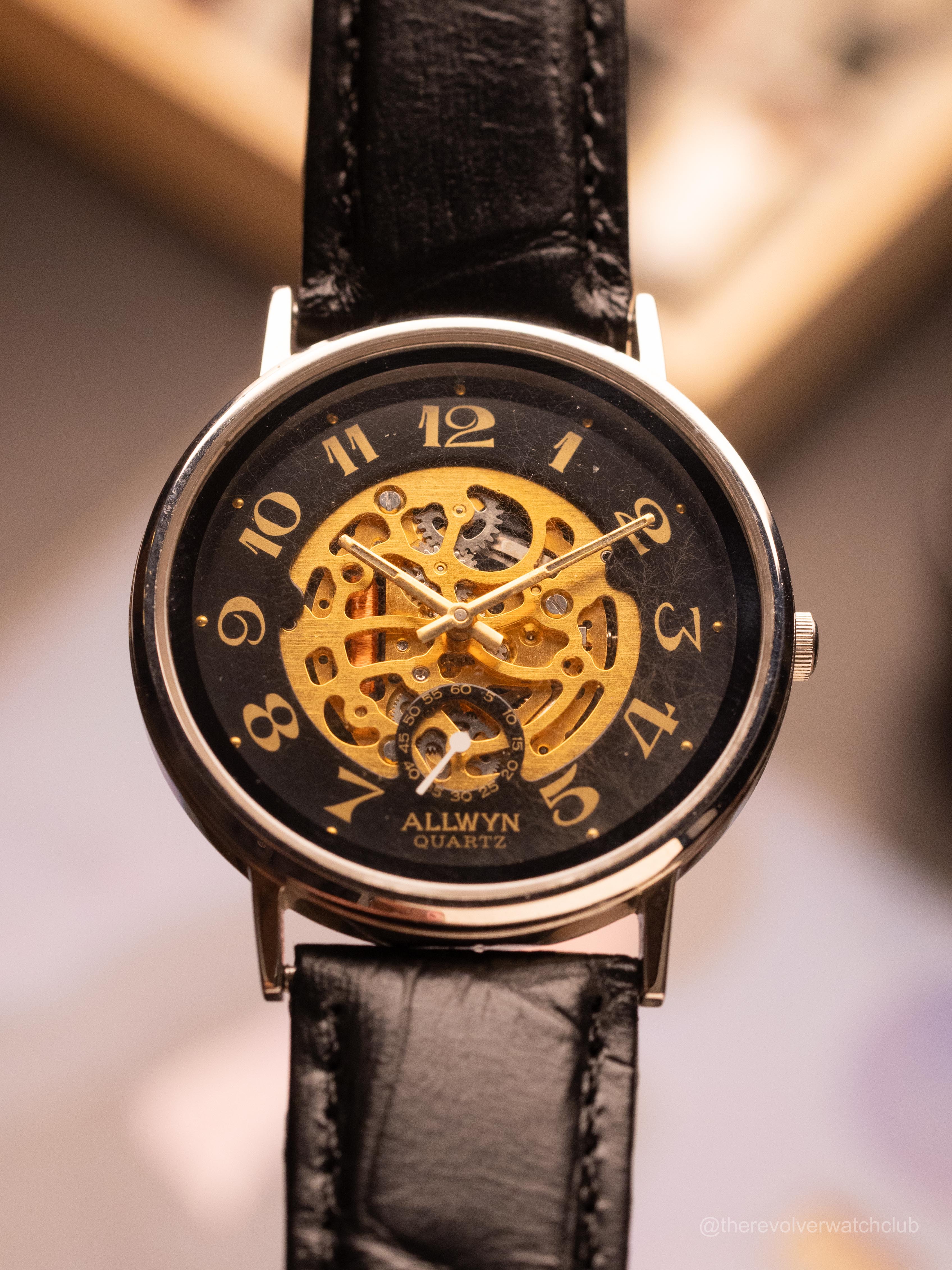 Allwyn Quartz Black Very Rare NOS (Ref. V2588-8040) (36mm; Quartz) — image 1