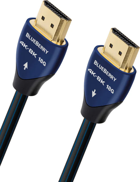 AudioQuest BlueBerry 18 – High Speed 4K-8K 18Gbps HDMI cable
