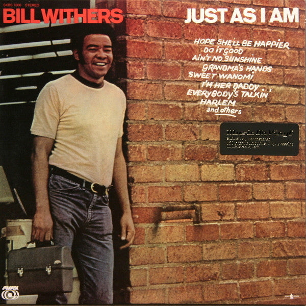 Bill Withers - Just As I Am vinyl LP record cover