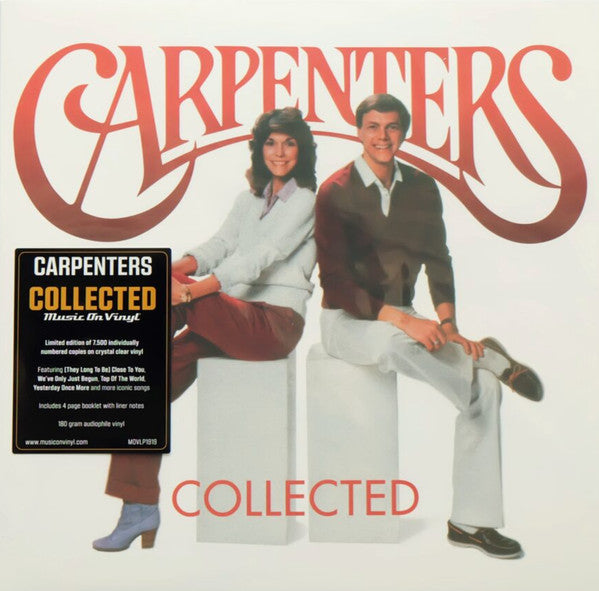 Carpenters - Collected vinyl LP record cover