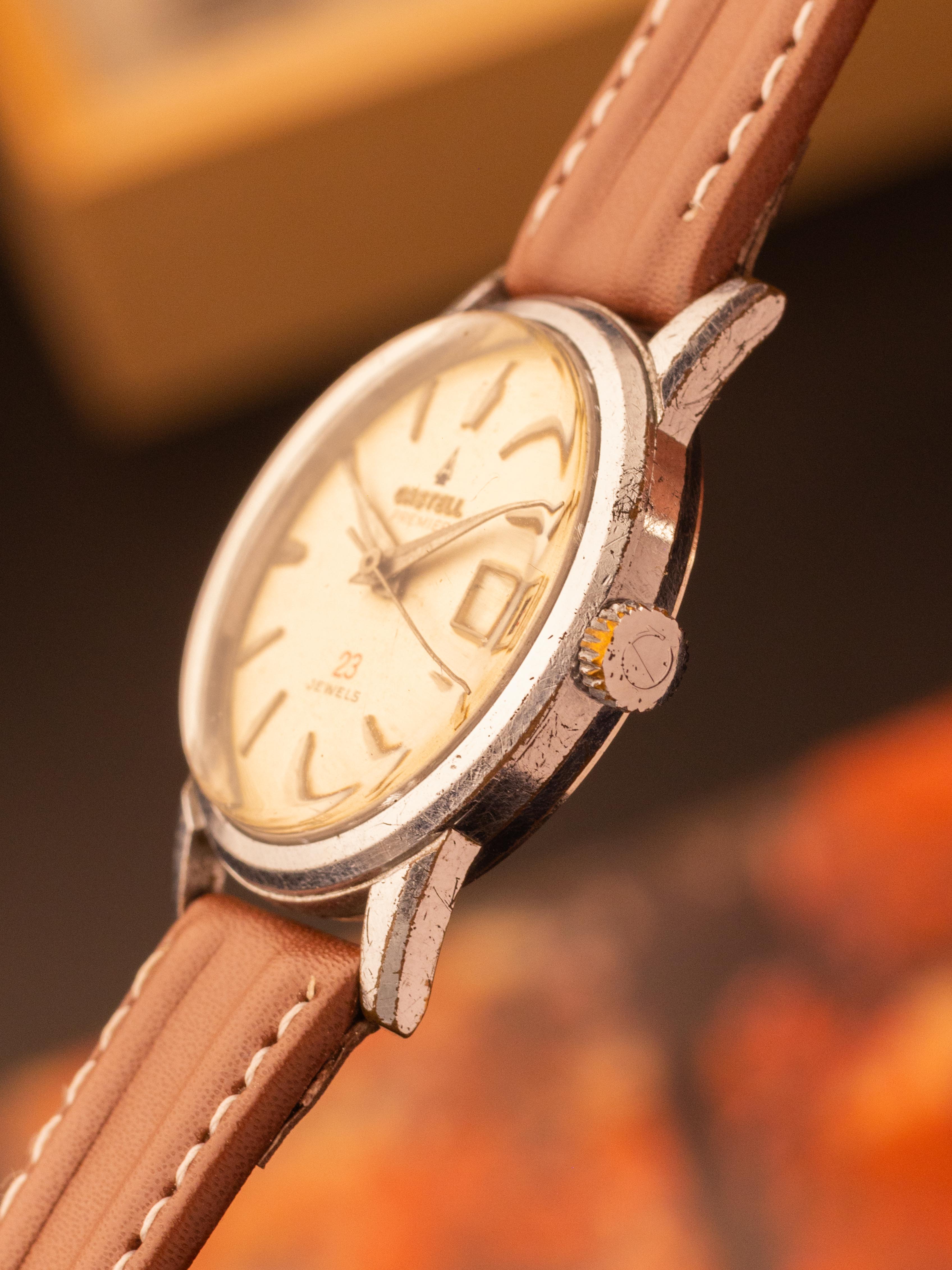 AMIDA Castell Premiere 23 Jewels - [34mm] Manual Winding
