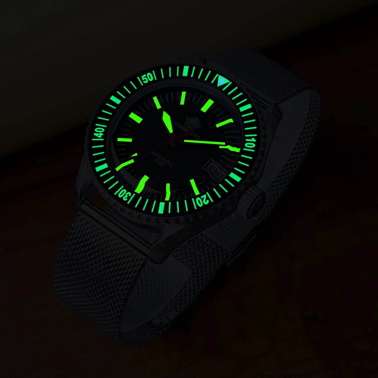 ADDIESDIVE® Scuba Vintage Men's Automatic Divers Watch （AD2105）