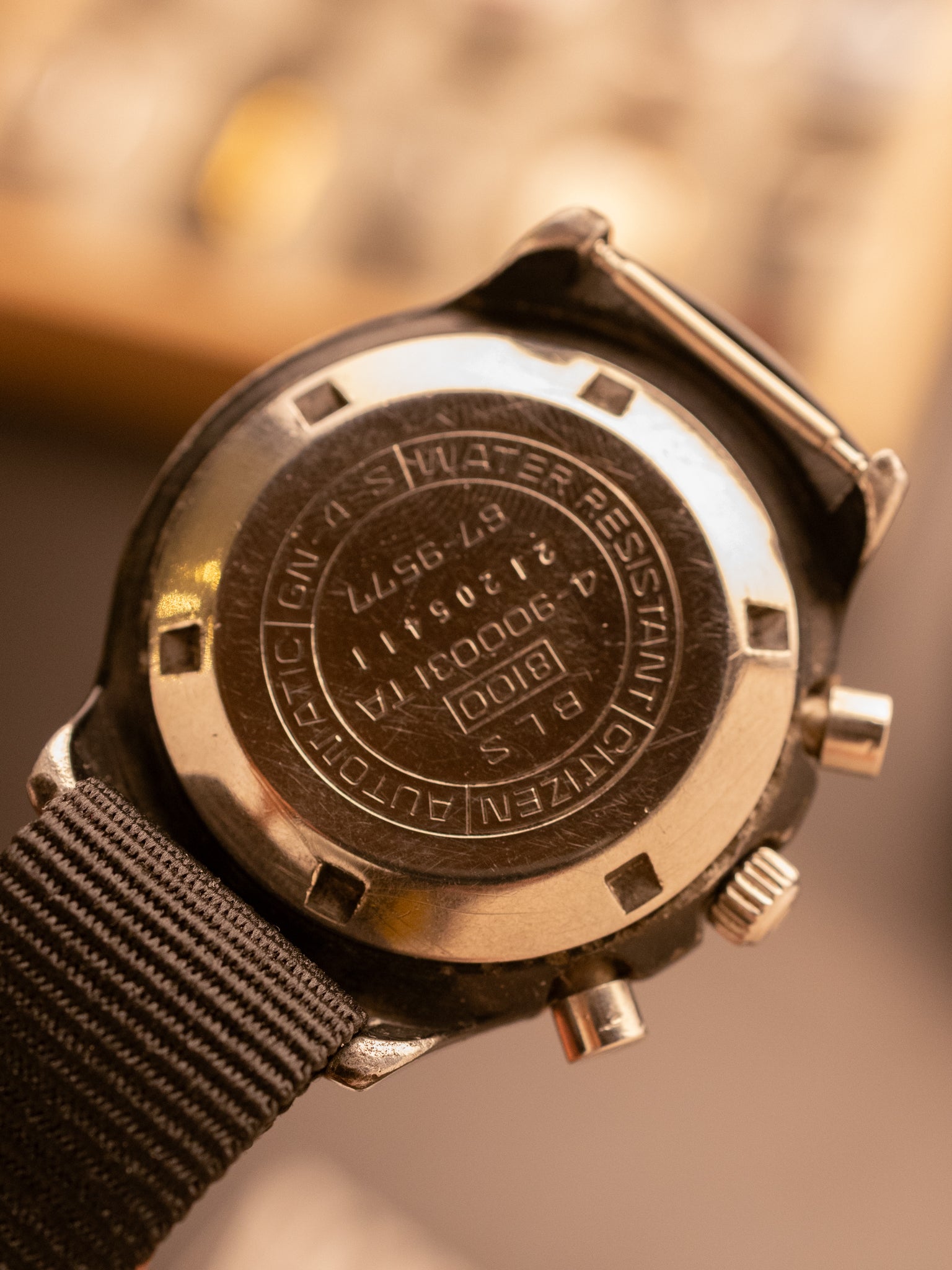 Citizen Challengers Chronograph (Ref. 4-900031TA) (37mm; Automatic)