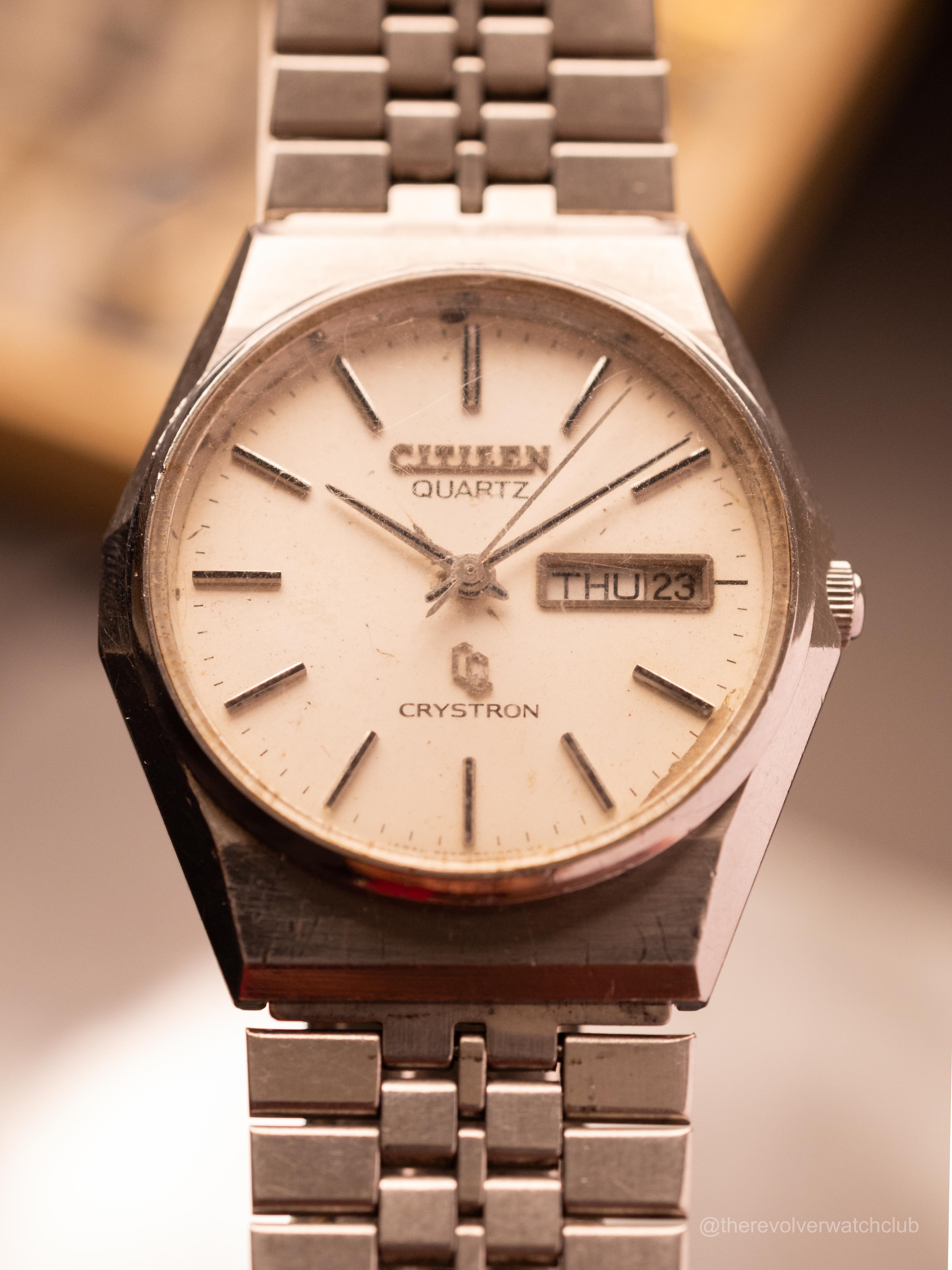 Citizen Crystron JDM (Ref. 4-853466 TA) (35mm; Quartz) — image 1