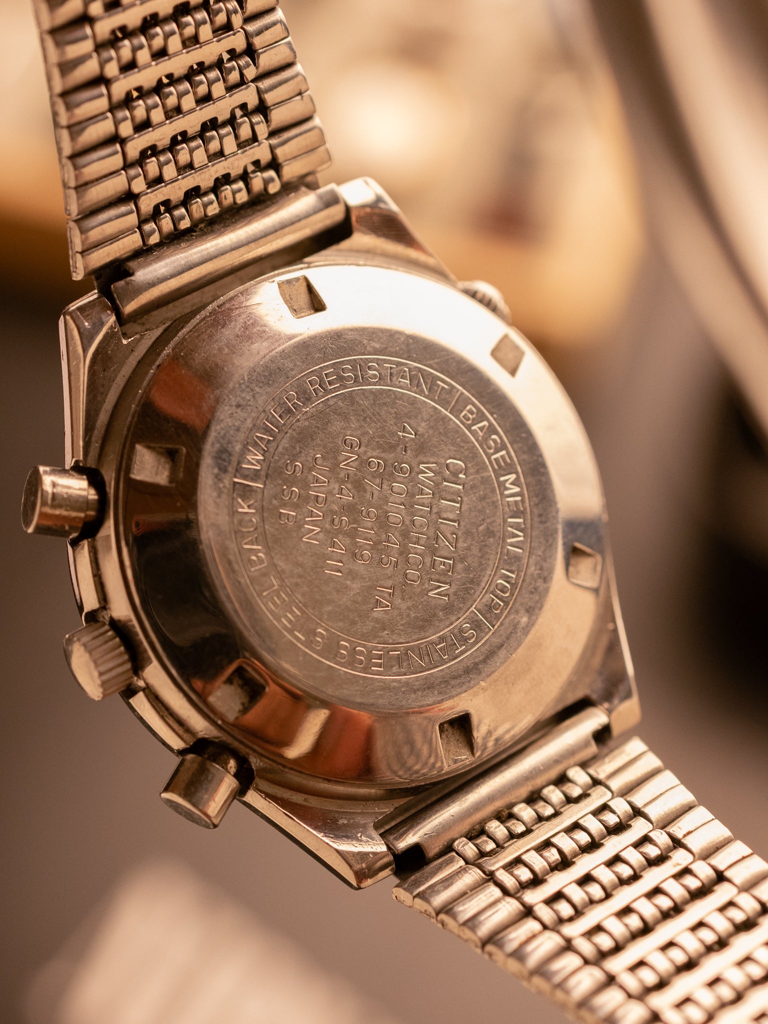 Citizen Spyder Flyback Chronograph (Ref. 4-901045 TA) (37mm; Automatic)