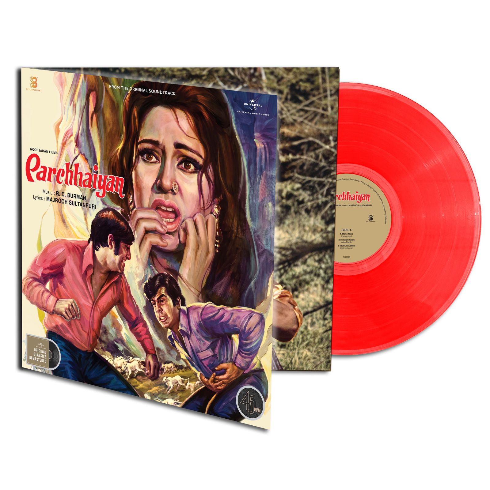 R.D Burman - Parchhaiyan (Colored Disc) (Pre Order)