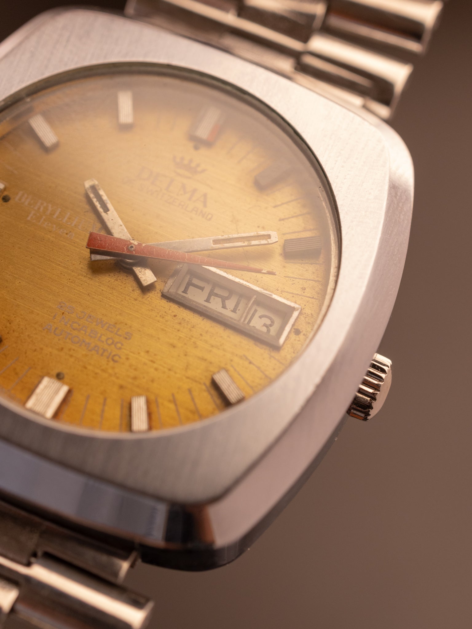 Delma of Switzerland Beryllium Eleven (Ref. N-945280) (36mm; Automatic) (Very Rare)