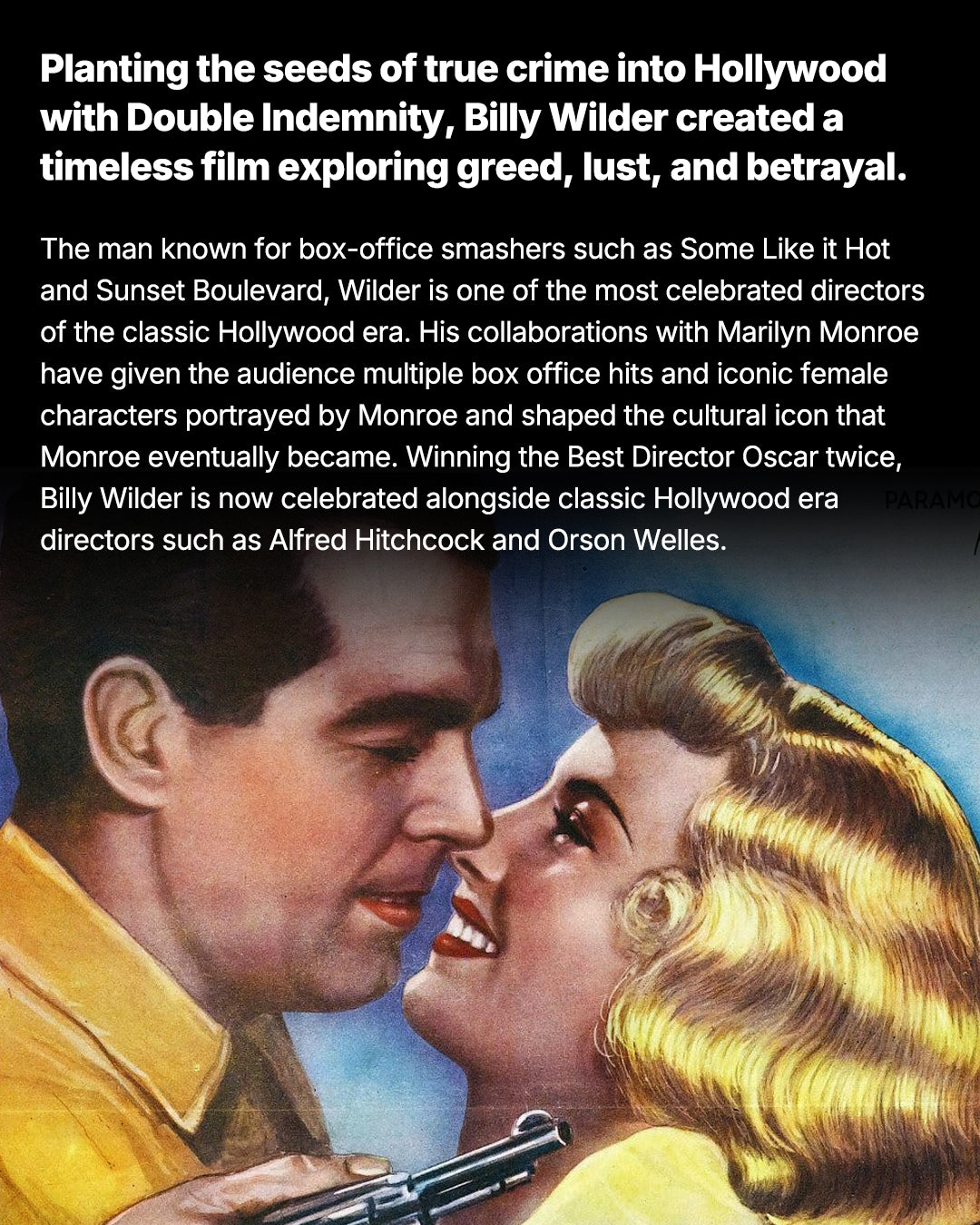 Double Indemnity Film Screening and Discussion | September 27 (Saturday) | 7 PM Onwards | at Records Coffee (Bandra)