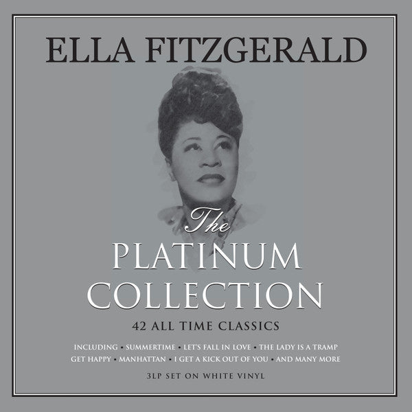 Ella Fitzgerald The Platinum Collection 3LP white vinyl cover