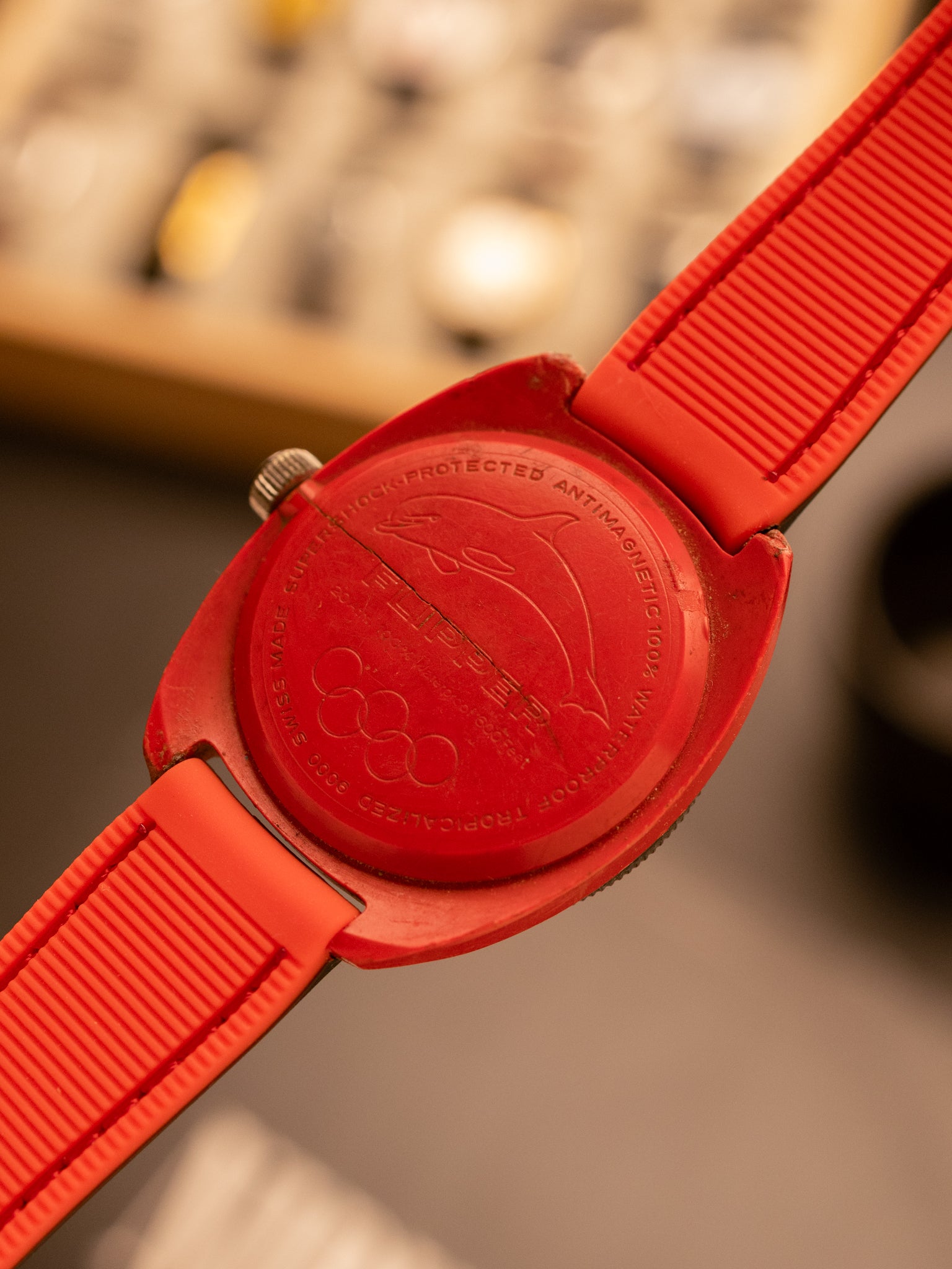 Eloga (by Fortis) Flipper (Very Rare) (Ref. Unknown) (37mm; Manual)