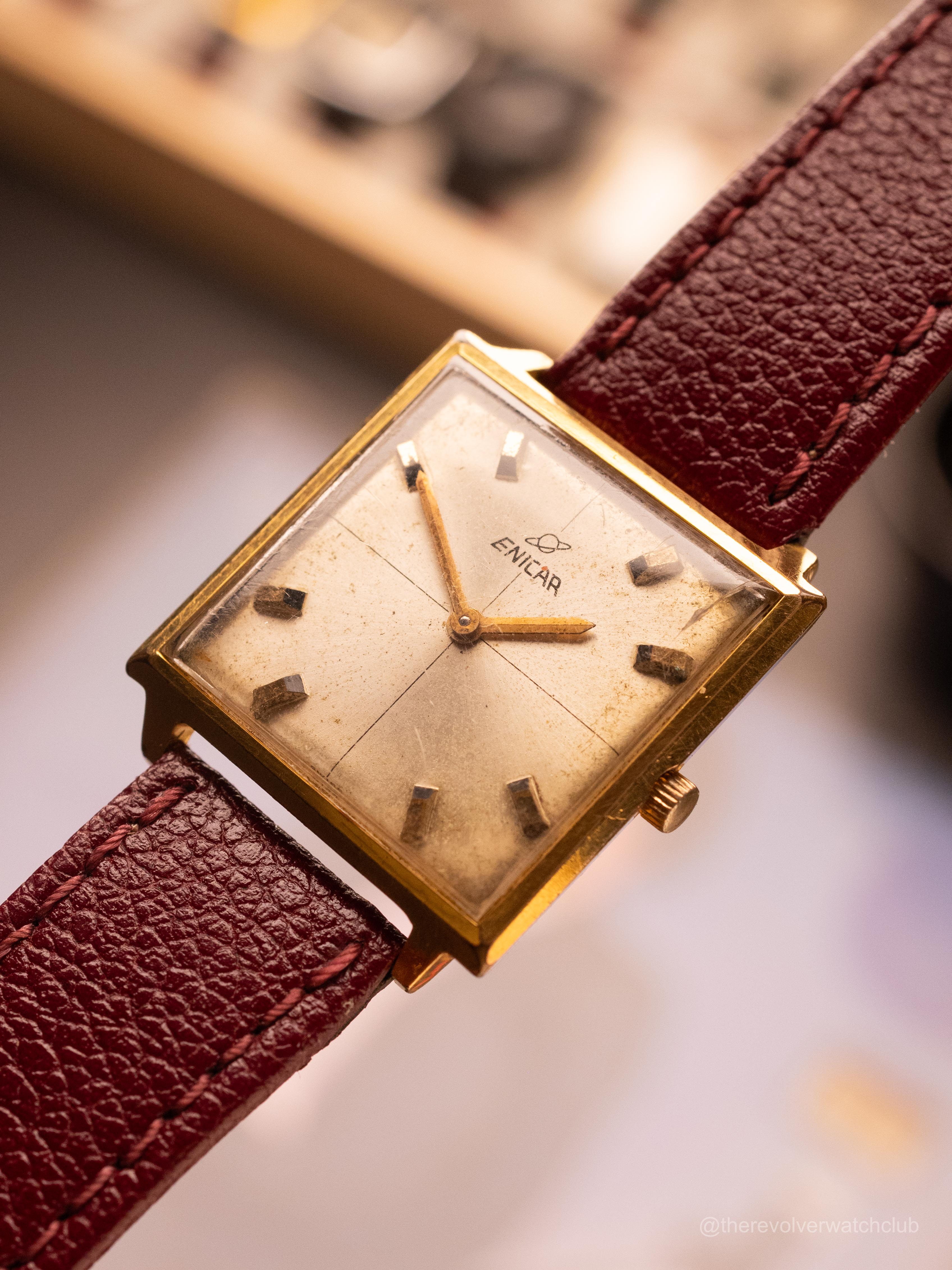 Enicar Square Tank (Ref. 982-10-01) (29mm; Manual) — image 2