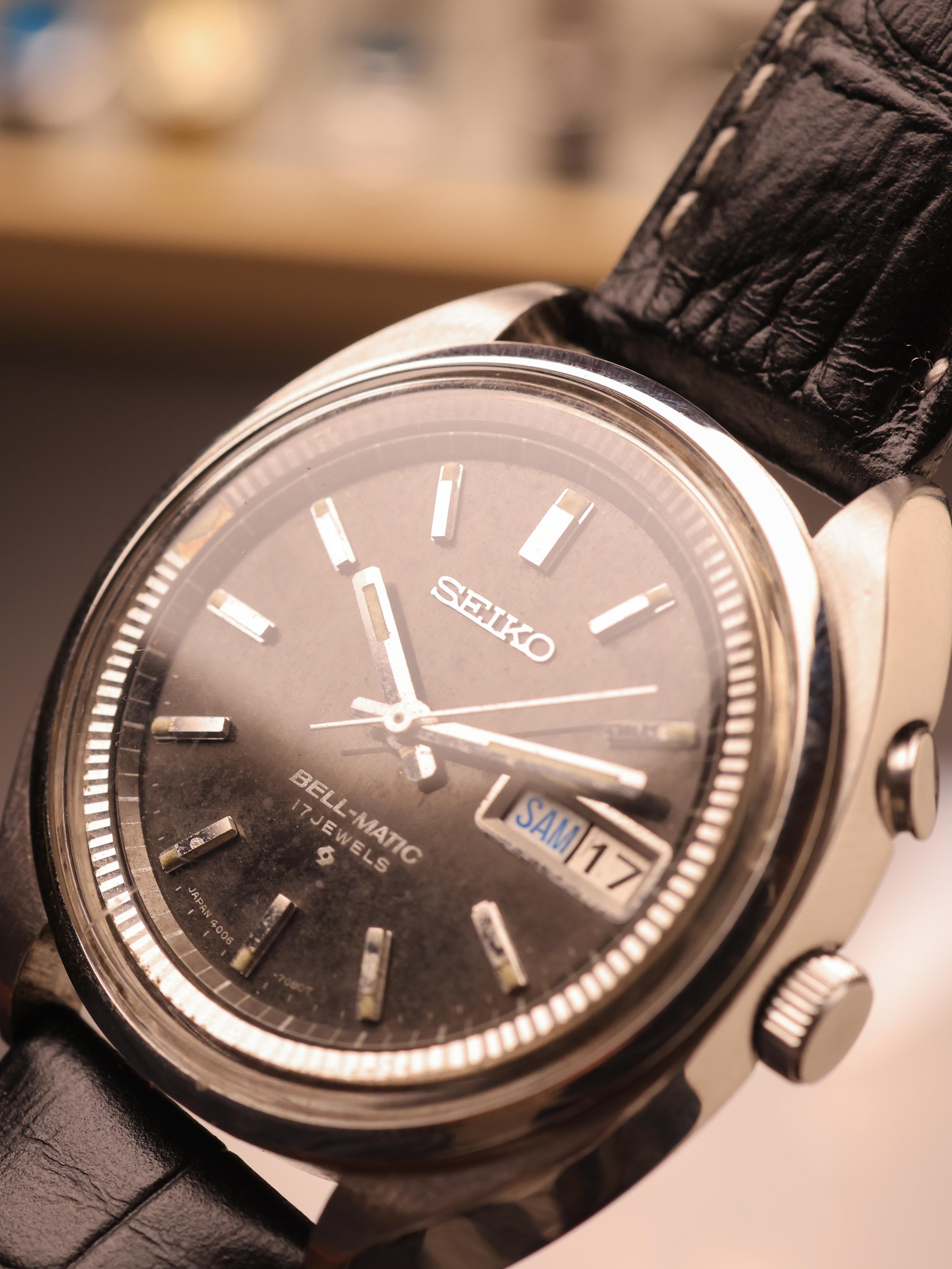 Seiko BellMatic (Ref. 4006 7002) (38mm; Automatic)