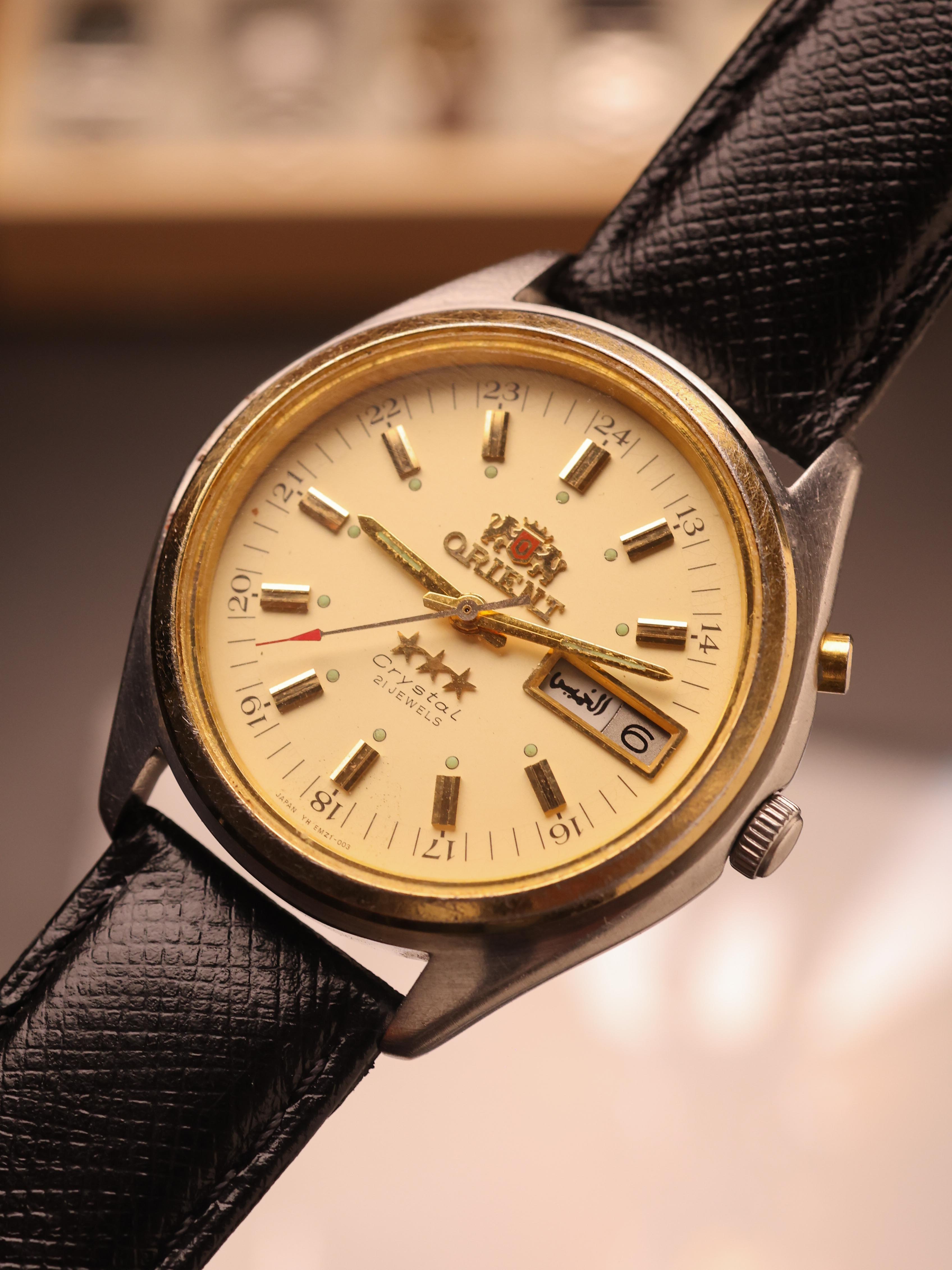 Orient Three Star (Ref. EMOK-B0 CA) (34.5mm; Automatic)