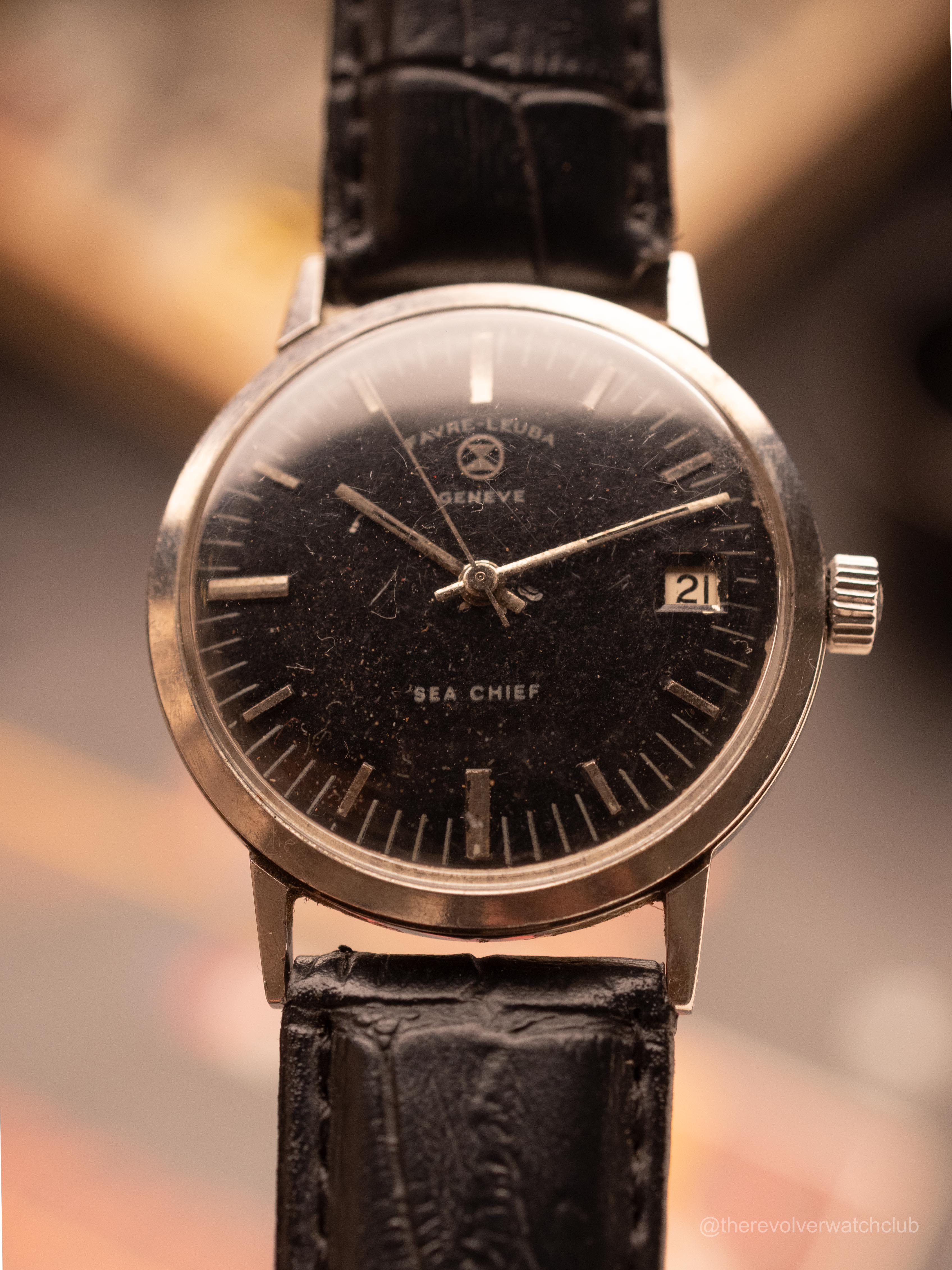 Favre Leuba Sea Chief (Ref. 68003) (36mm; Manual) – The Revolver Club