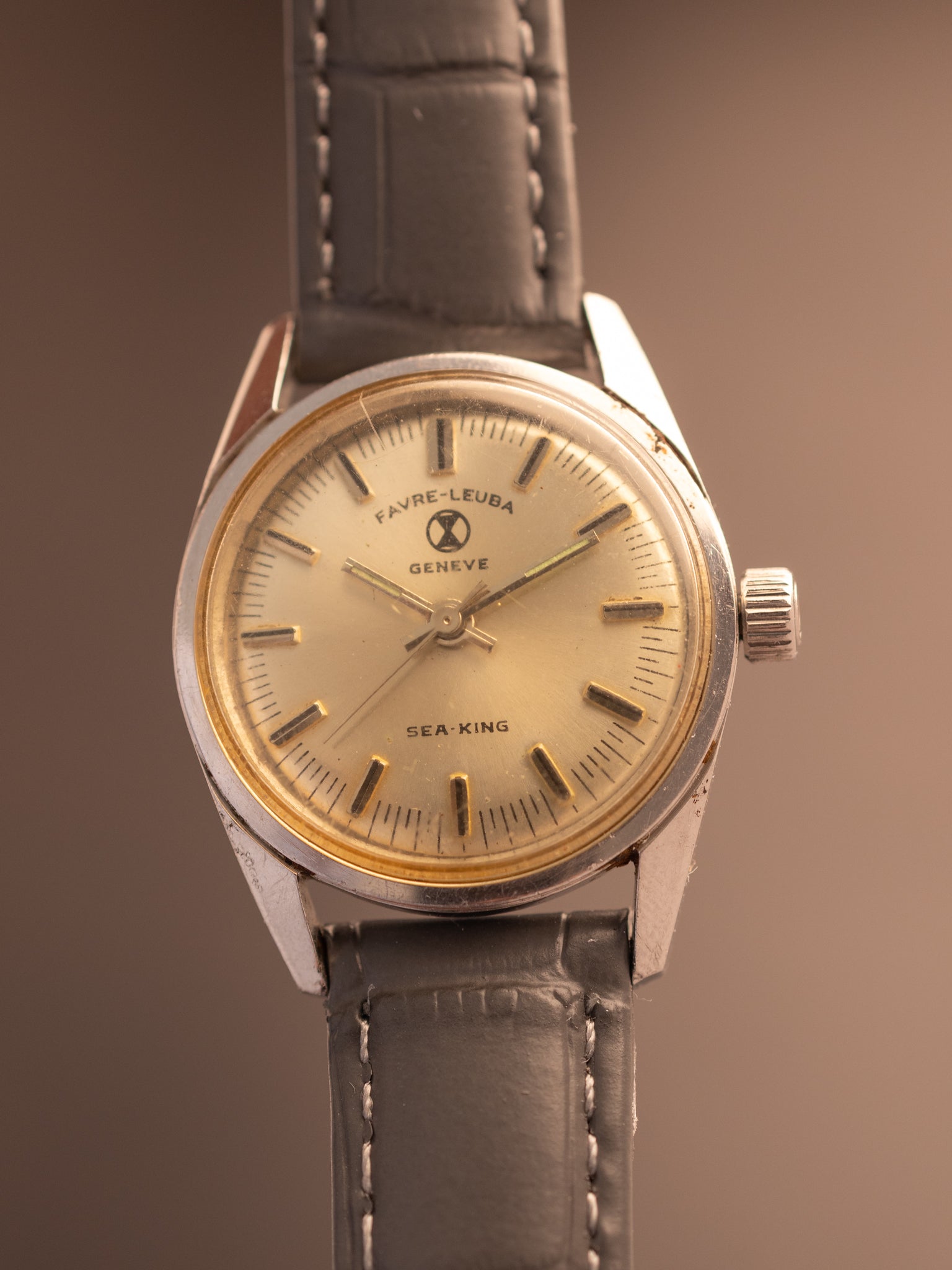 Favre Leuba Sea King Grey Strap B (Ref. 61093) (30mm; Manual 