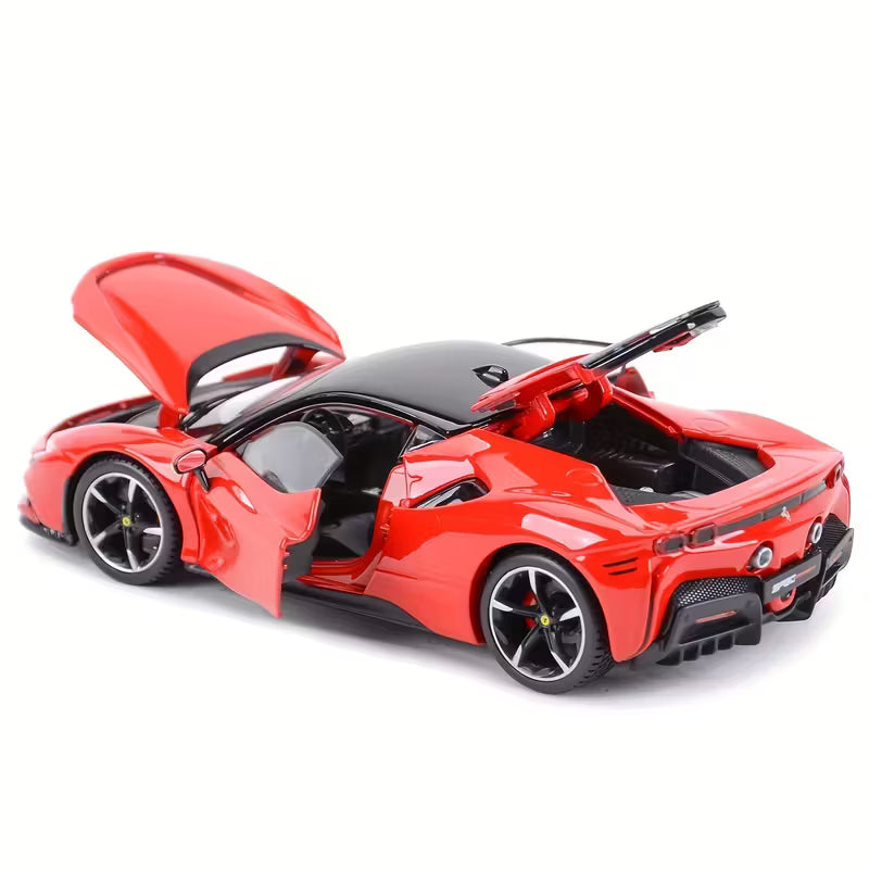 Bburago - 1 : 24 Diecast Scale Model - Official Licensed Product - SF90 Stradale