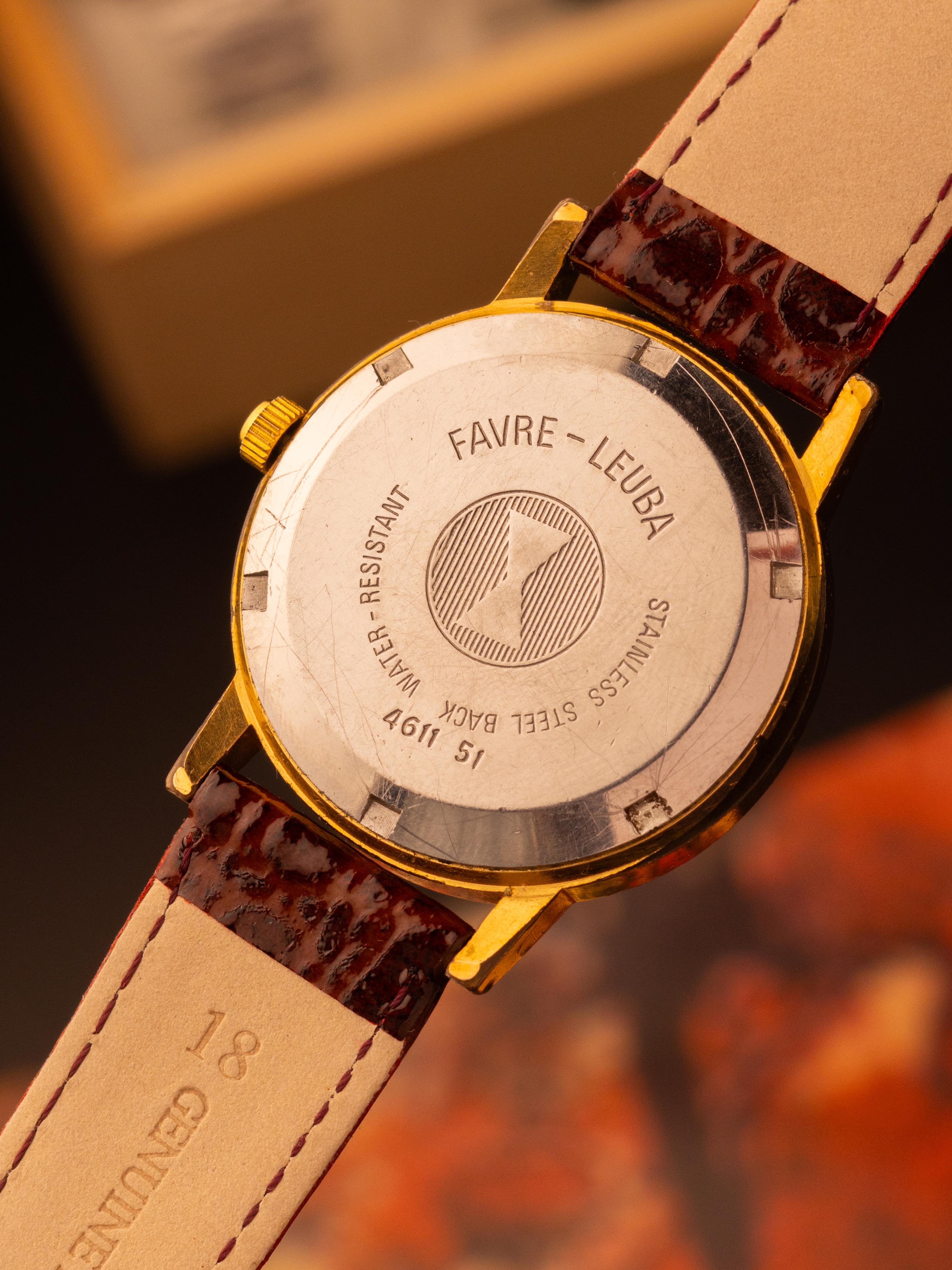 Favre-Leuba Twin Power XL (Ref. 461151) – 39mm, Manual Movement