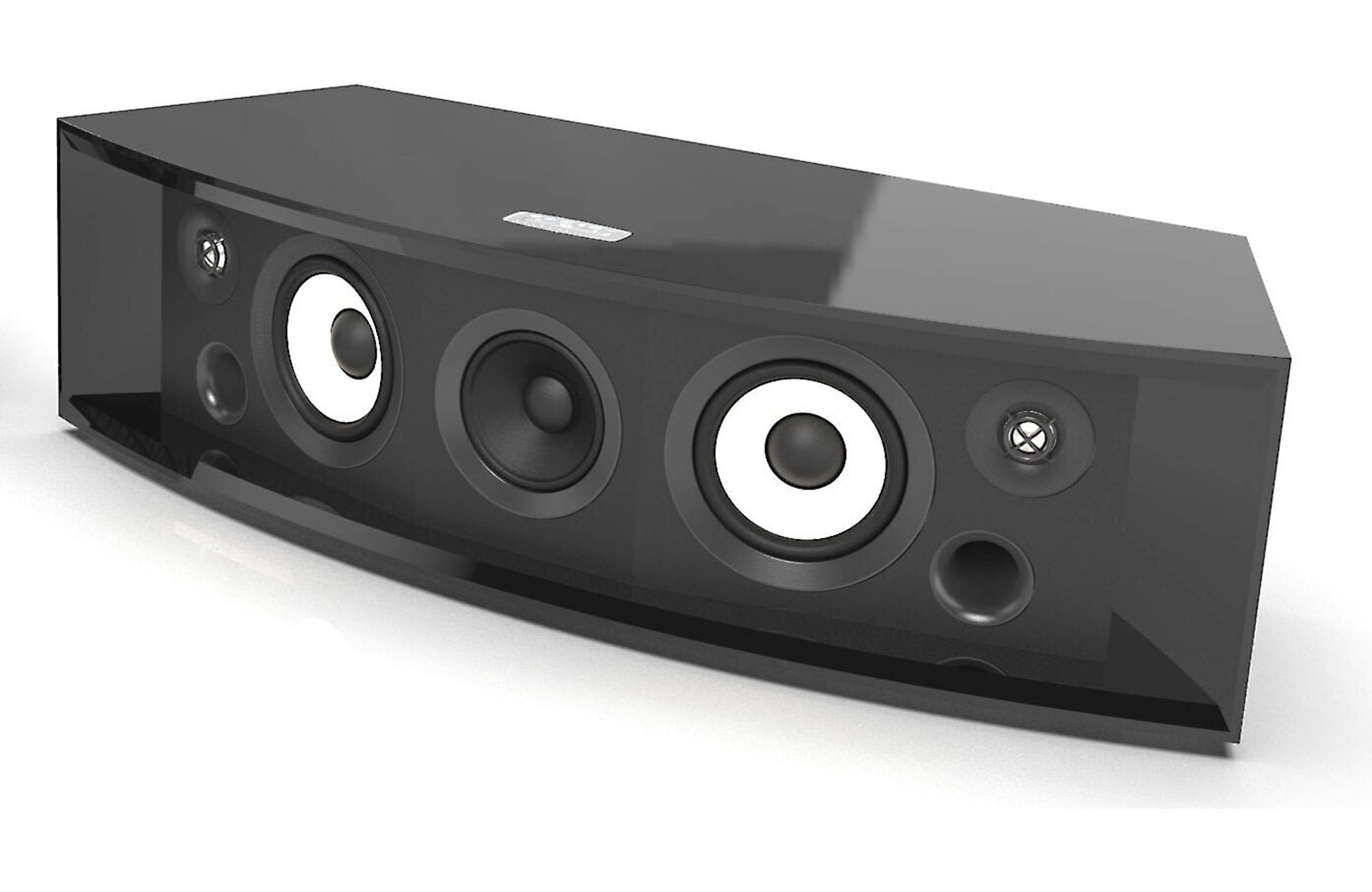 JBL L75MS Integrated Music System - Angled View Without Grill