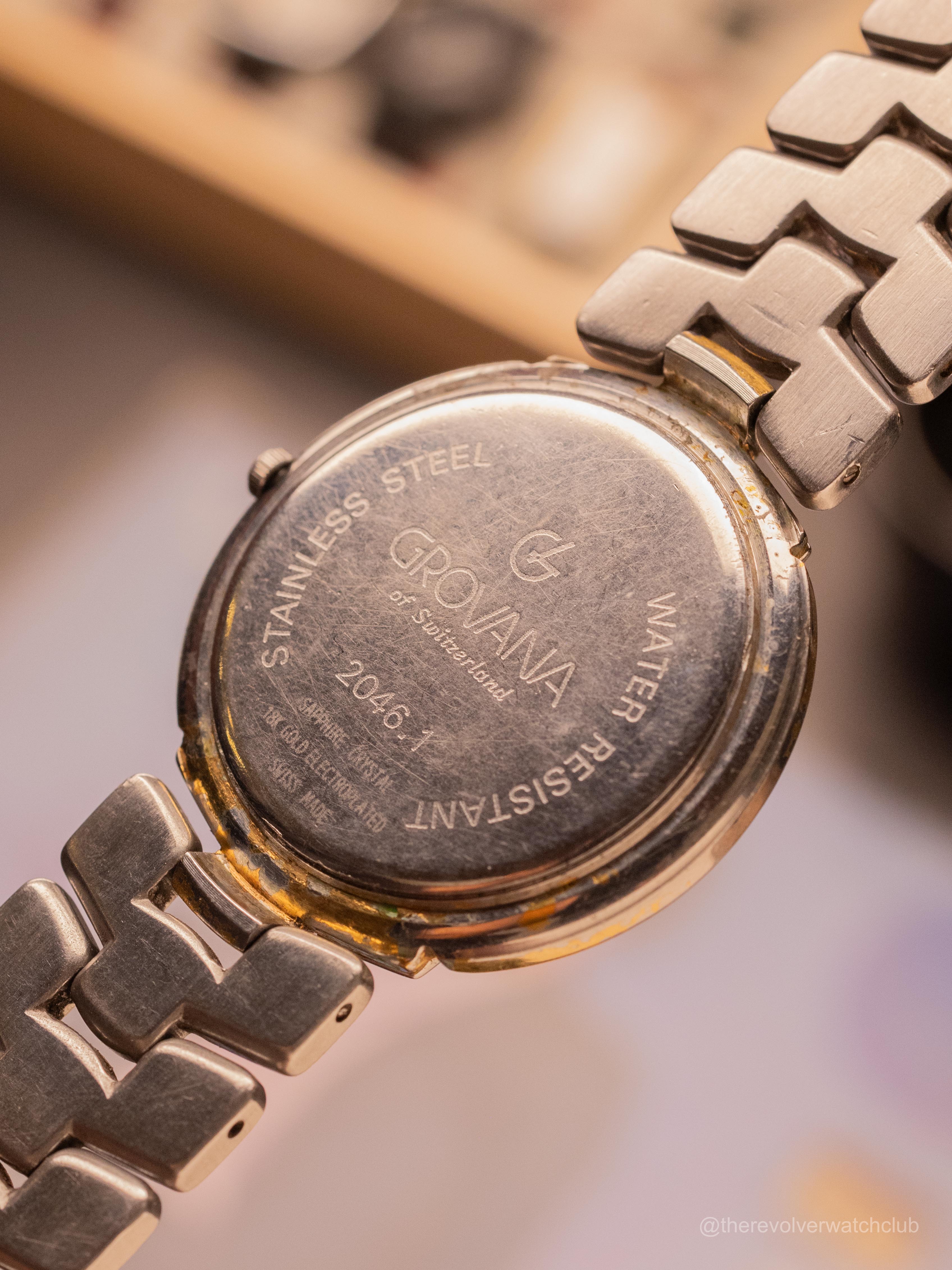 Grovana UAE Armed Forces Stamped (Ref. 2046.1) (34mm; Quartz) — image 3
