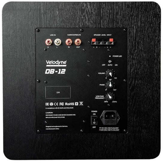 Velodyne DB-12 [Deep Blue] Active Subwoofer