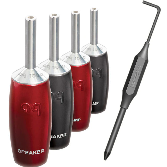 AudioQuest 1000 Series Banana Silver - Banana Connector (Set)