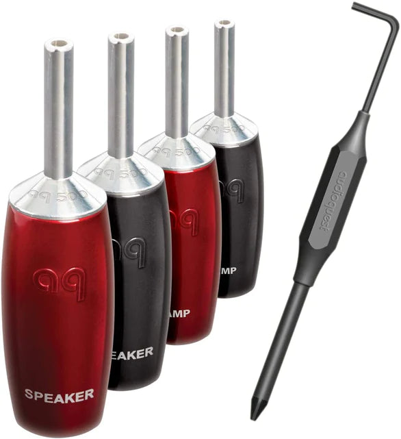 AudioQuest 507 Series Banana Silver - Banana Connector (Set)