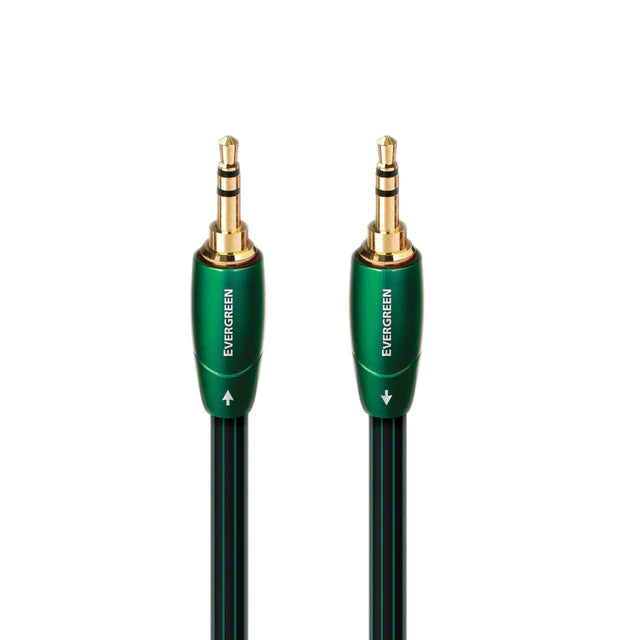 AudioQuest Evergreen 3.5mm to 3.5mm Analog Interconnect Cable 1.00 m