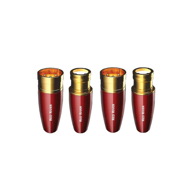 AudioQuest Red River XLR Field Termination Connector (Set)